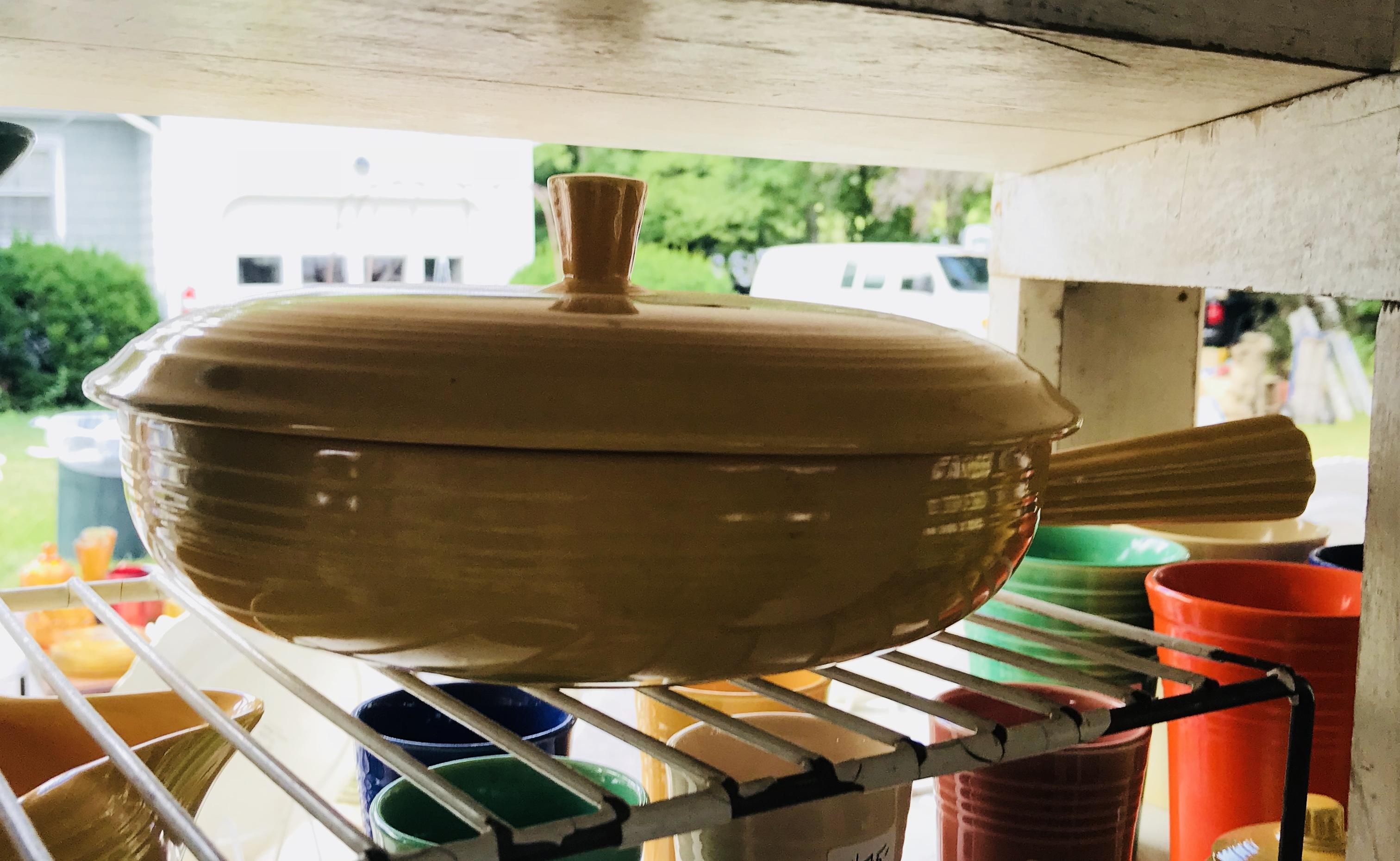Original tortilla warmer in yellow r/Fiestaware
