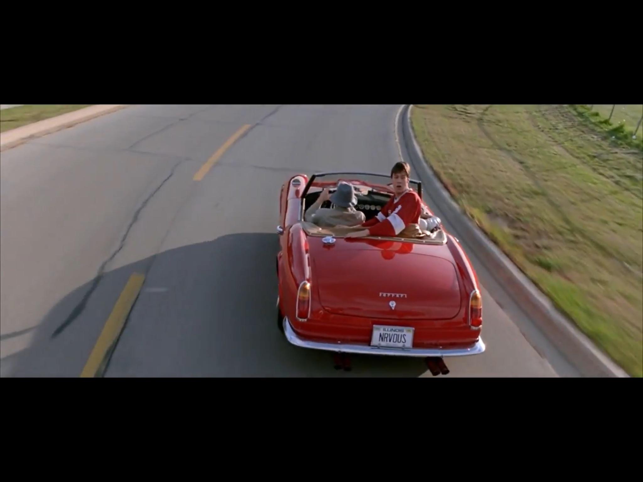 In Ferris Bueller’s Day Off (1986) Cameron’s dad’s car plate says