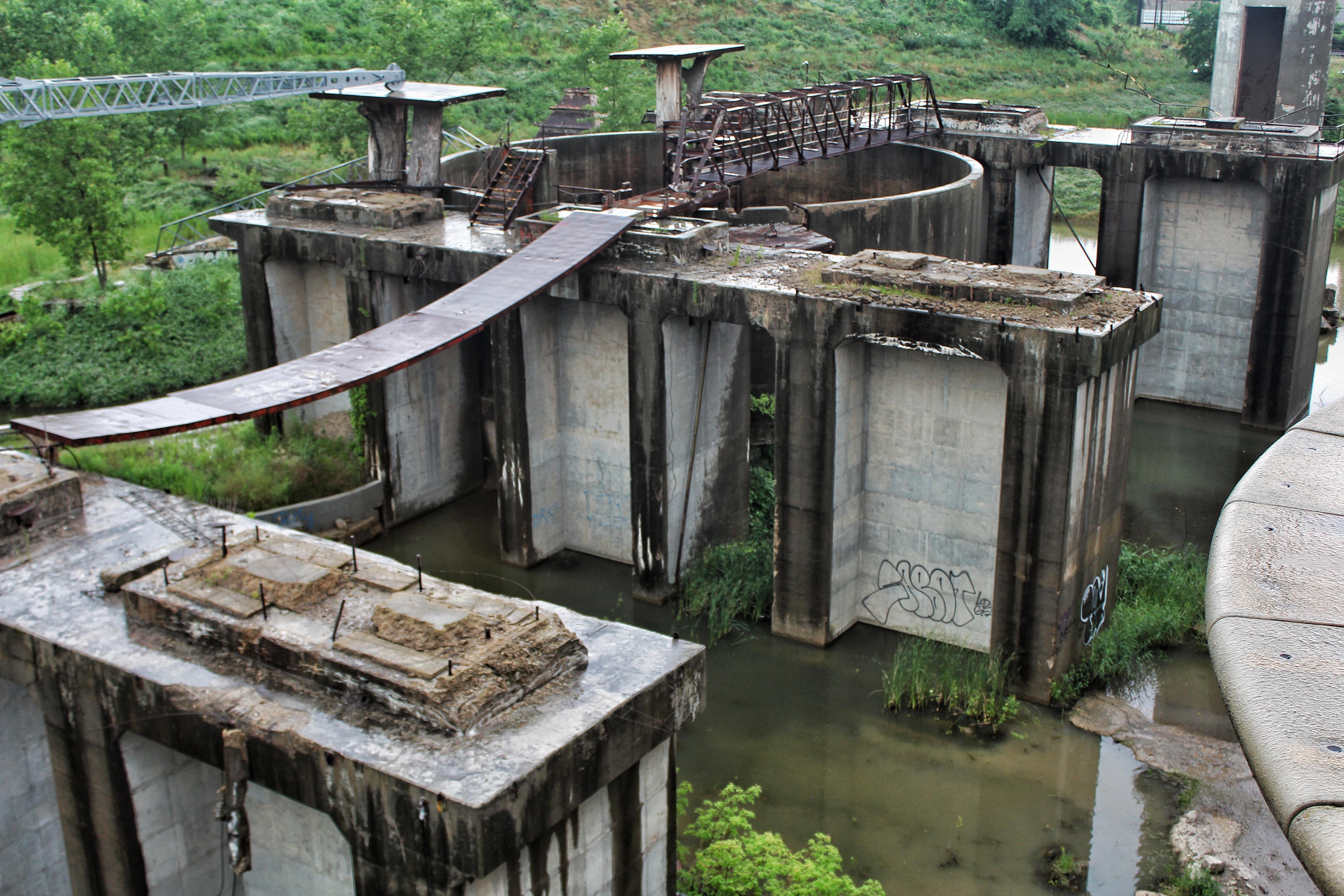 Cement Land in St. Louis, one fun and treacherous place to explore, so