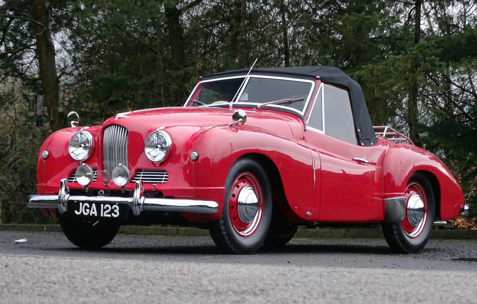 1950 Jowett Jupiter. One of my favorite british cars, and one of the