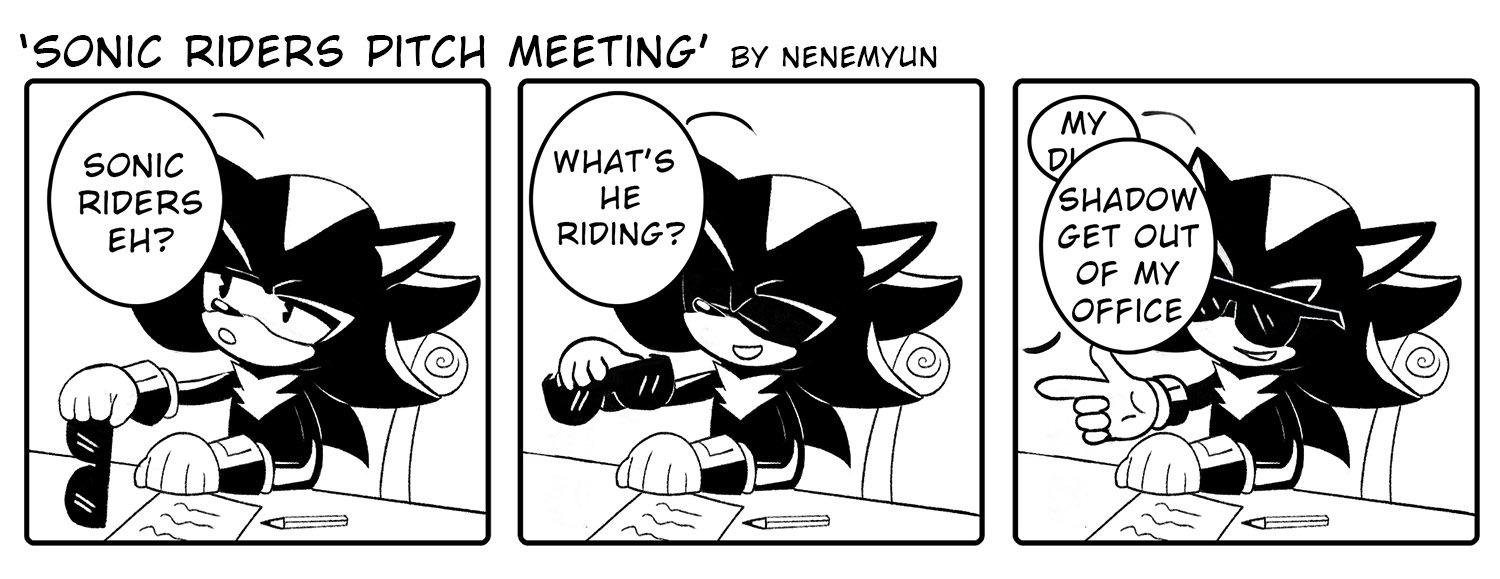 Riders Pitch Meeting r/SonicTheHedgehog