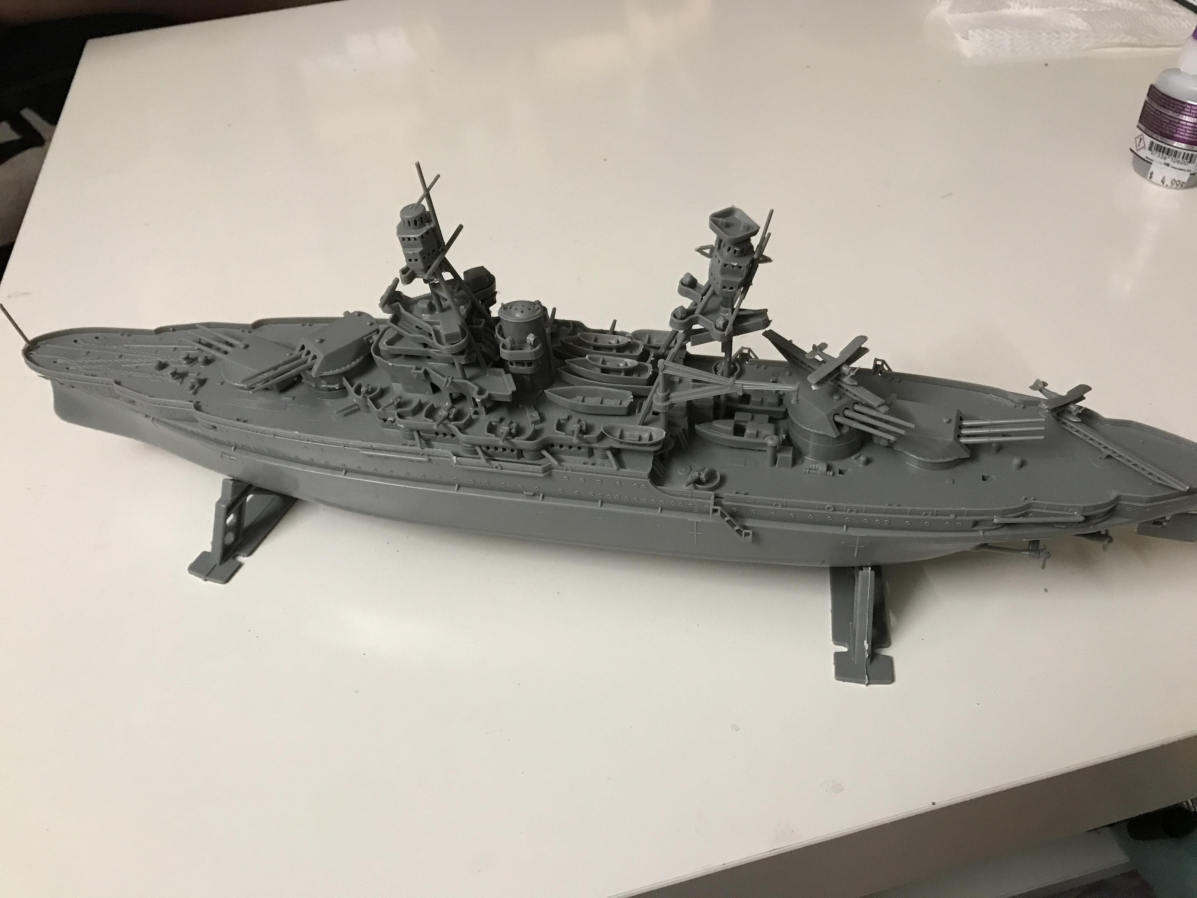 My First Model Ship, USS Arizona r/AzureLane