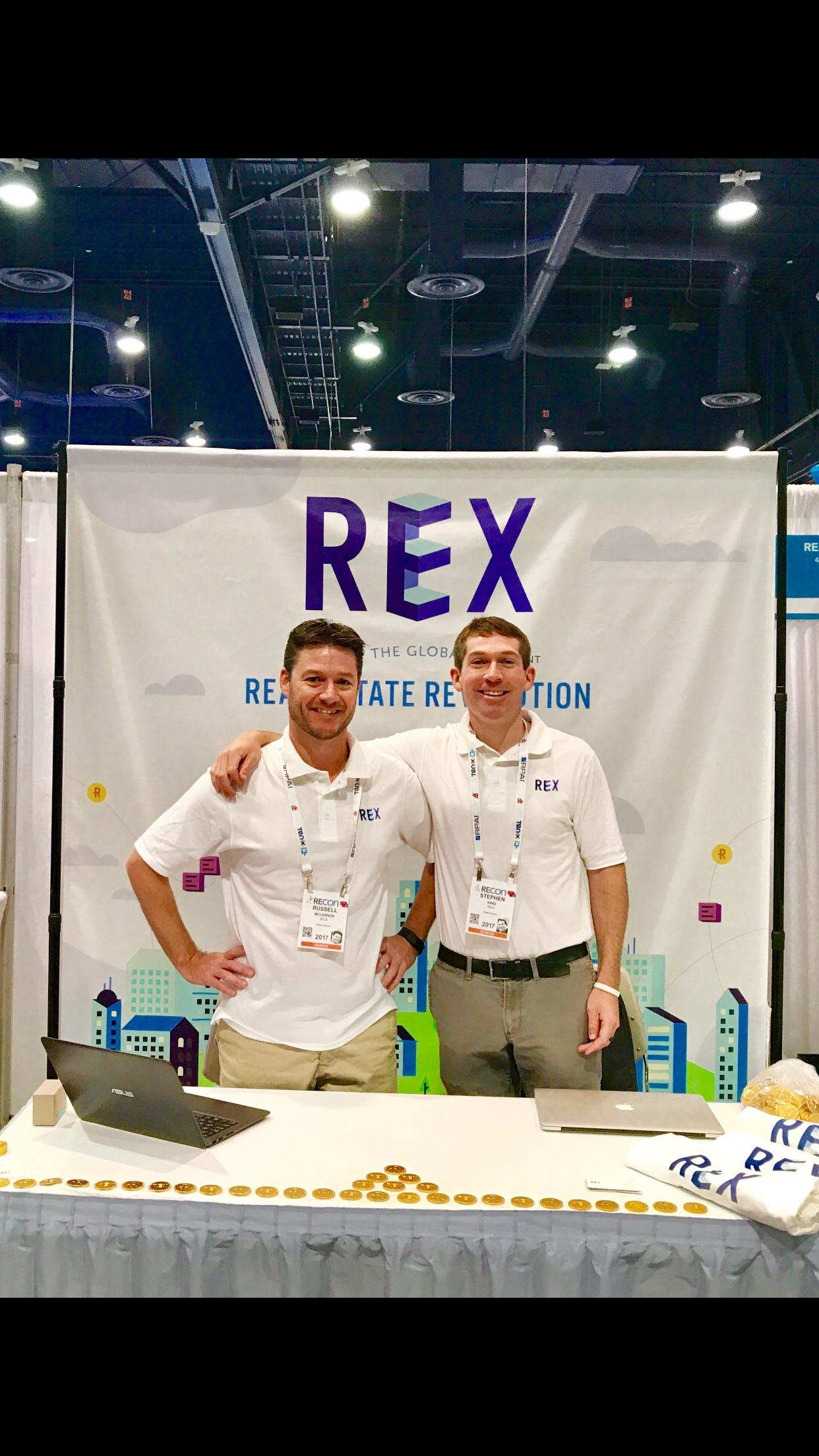 REX Team promoting the platform and Ethereum to the real estate