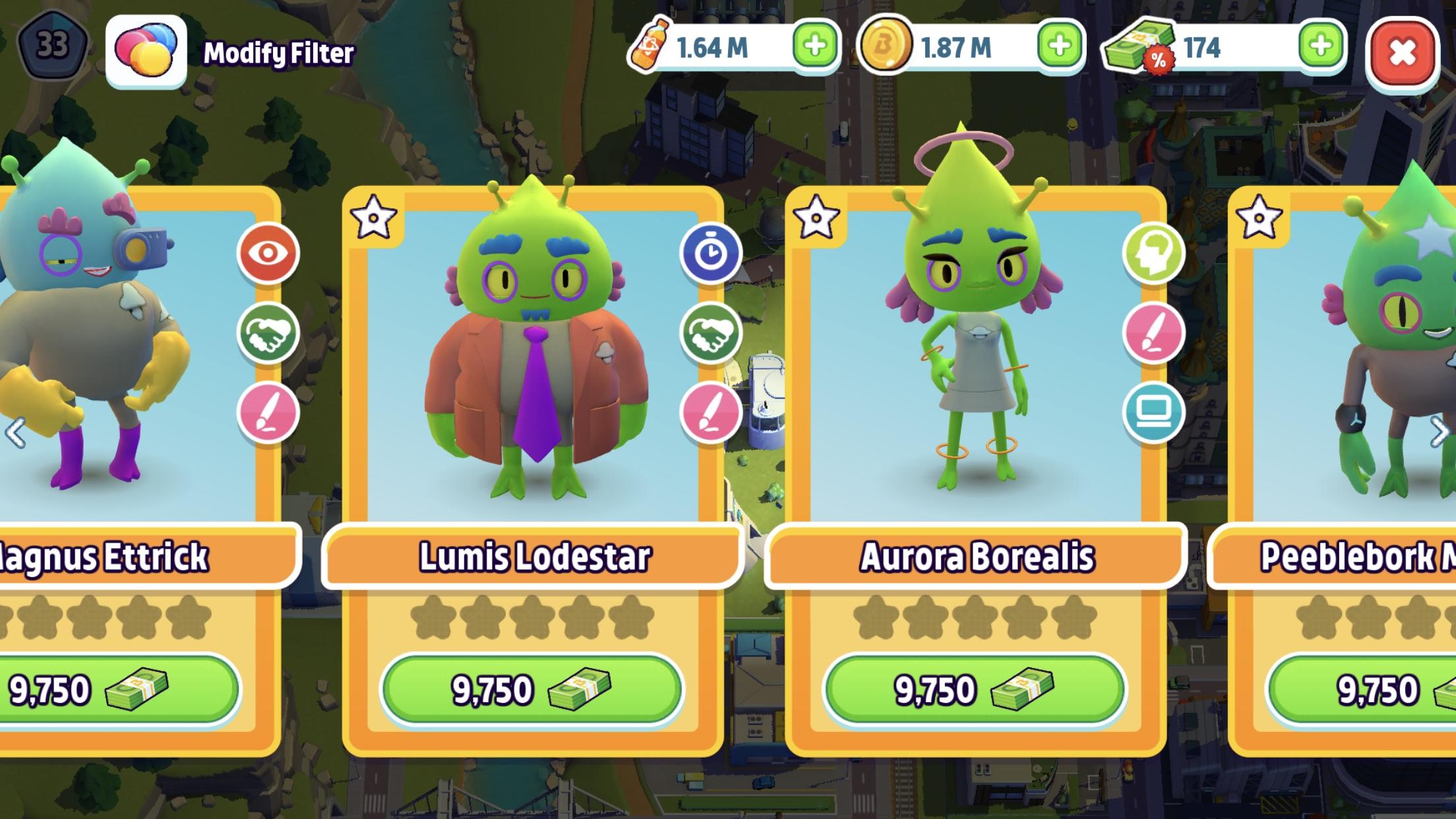 How to get these 4 legendary bizzies? r/citymania