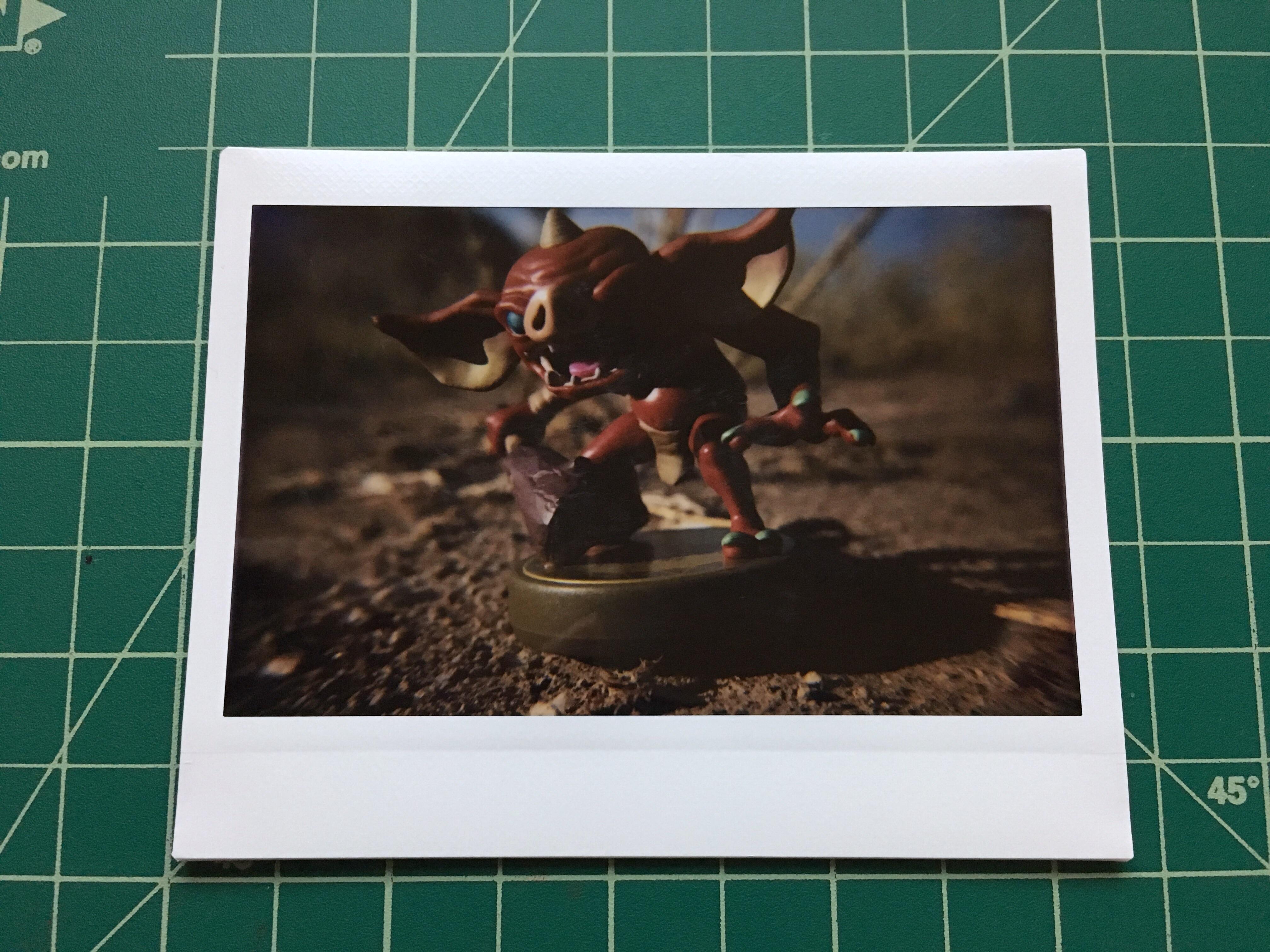 Decided to give some love to my bokoblin amiibo. Shot on Fujifilm