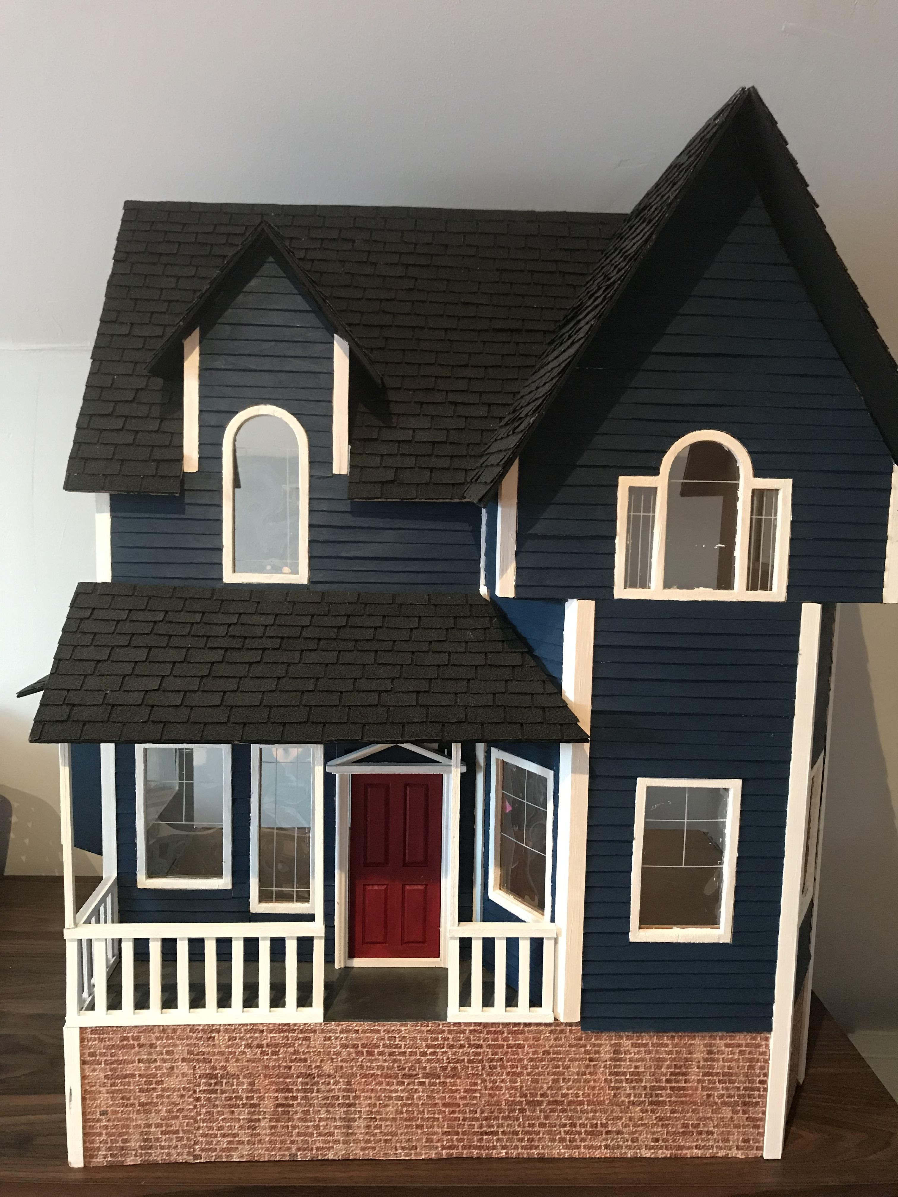 Newberg Dollhouse Exterior my first dollhouse r/Dollhouses
