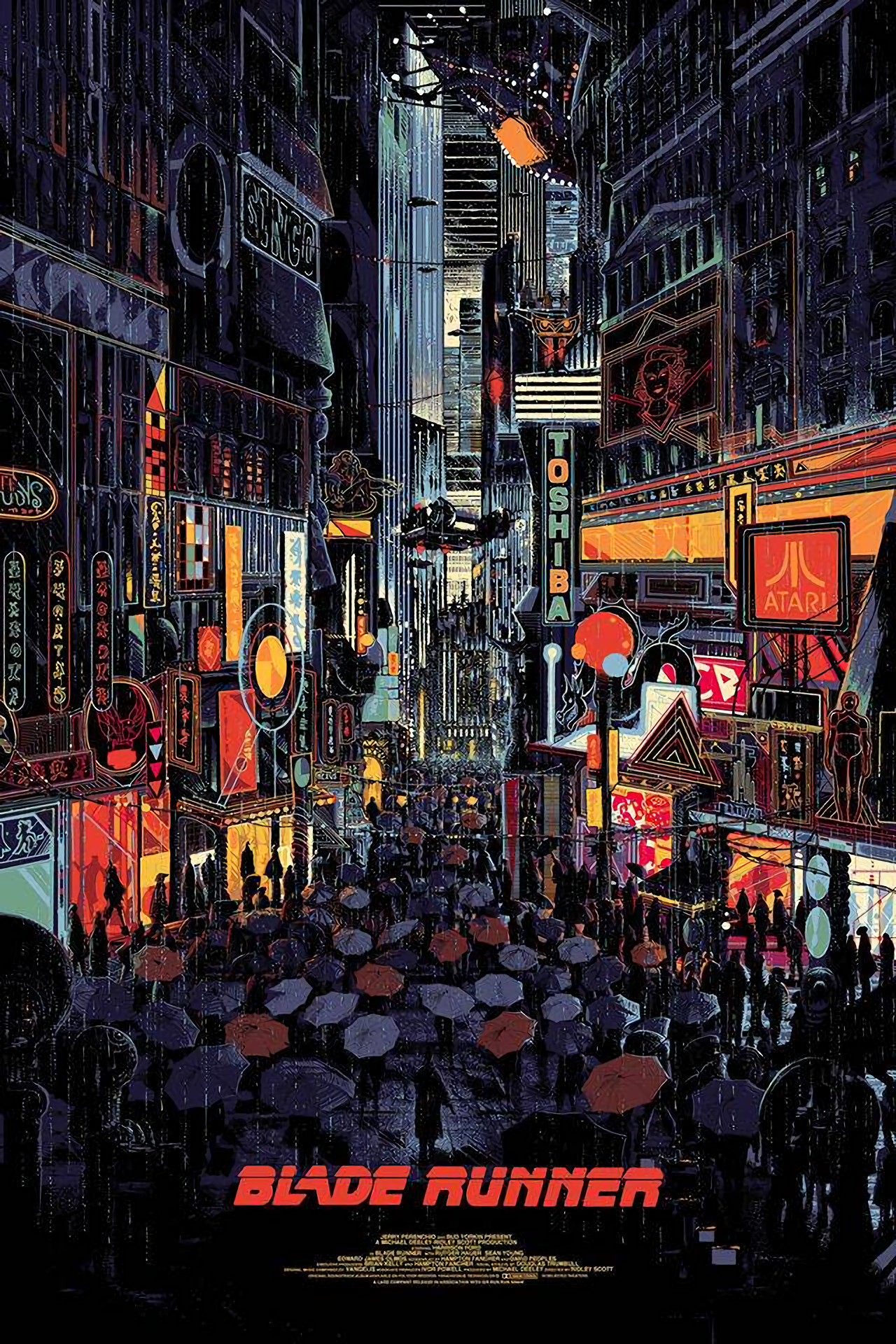 Blade Runner (1982) [1280 x 1920] Blade runner poster, Blade runner