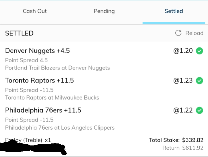 another day, another dollar on alternate spreads. r/sportsbetting