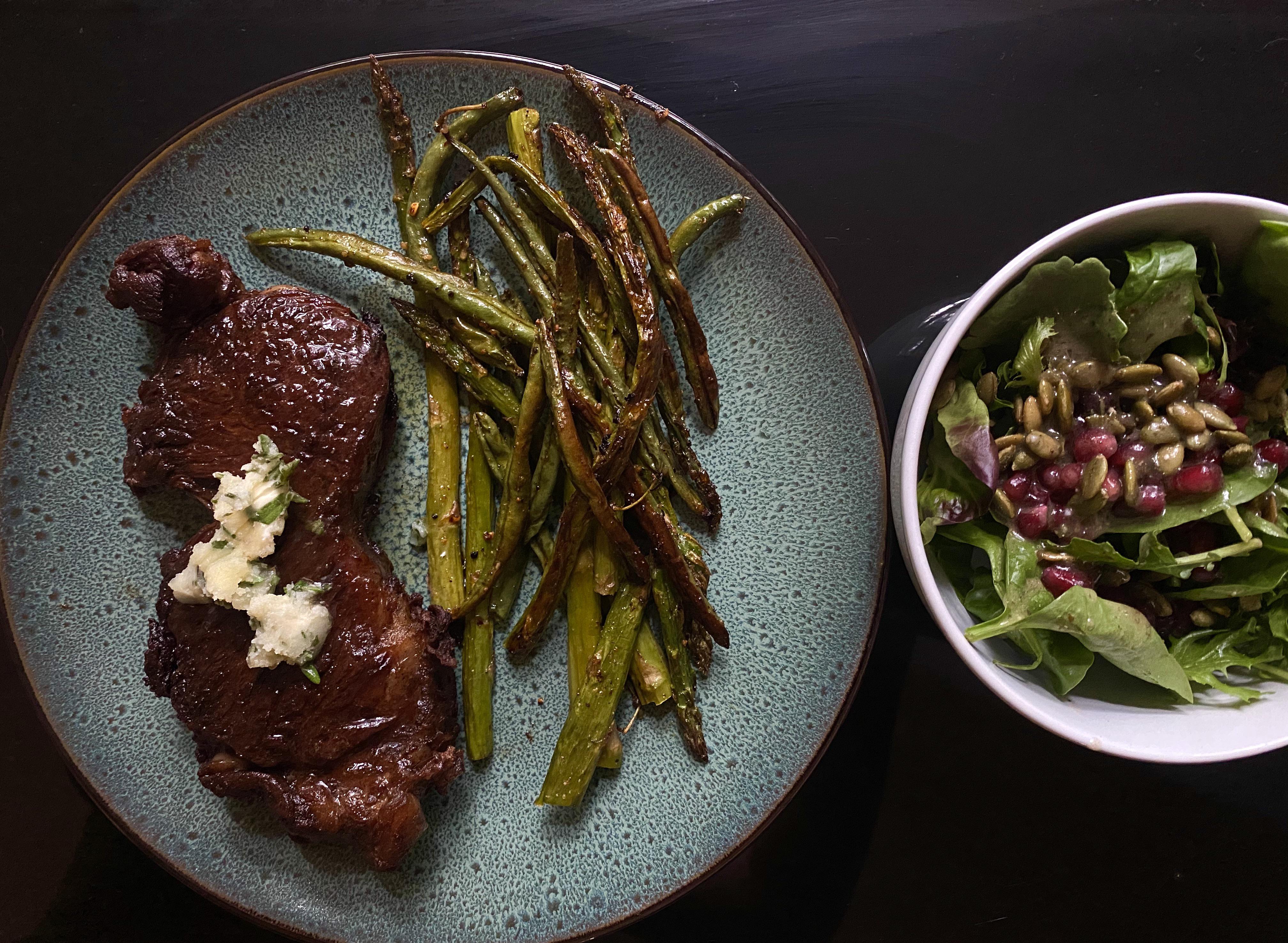 I think I’m finally getting the hang of this whole steak thing. New