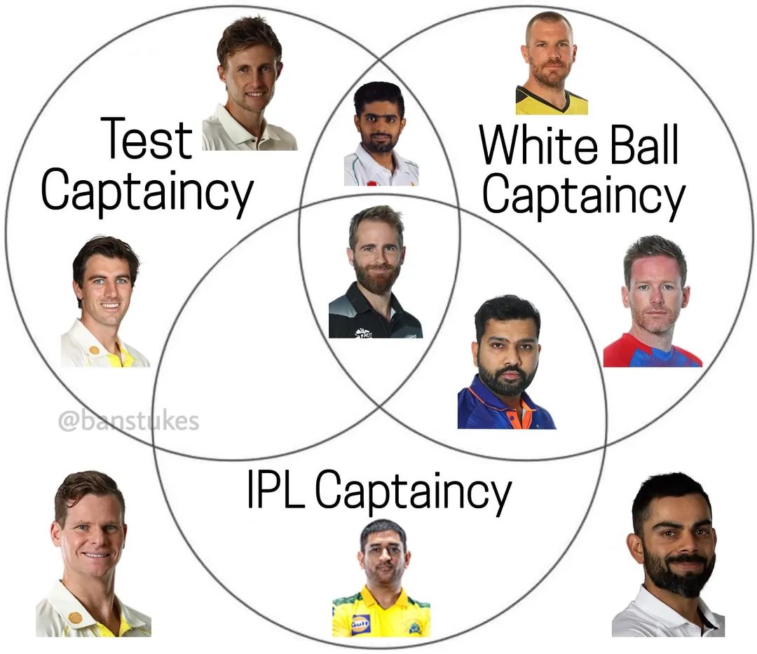 A simple Venn Diagram to keep up with the trends : r/CricketShitpost