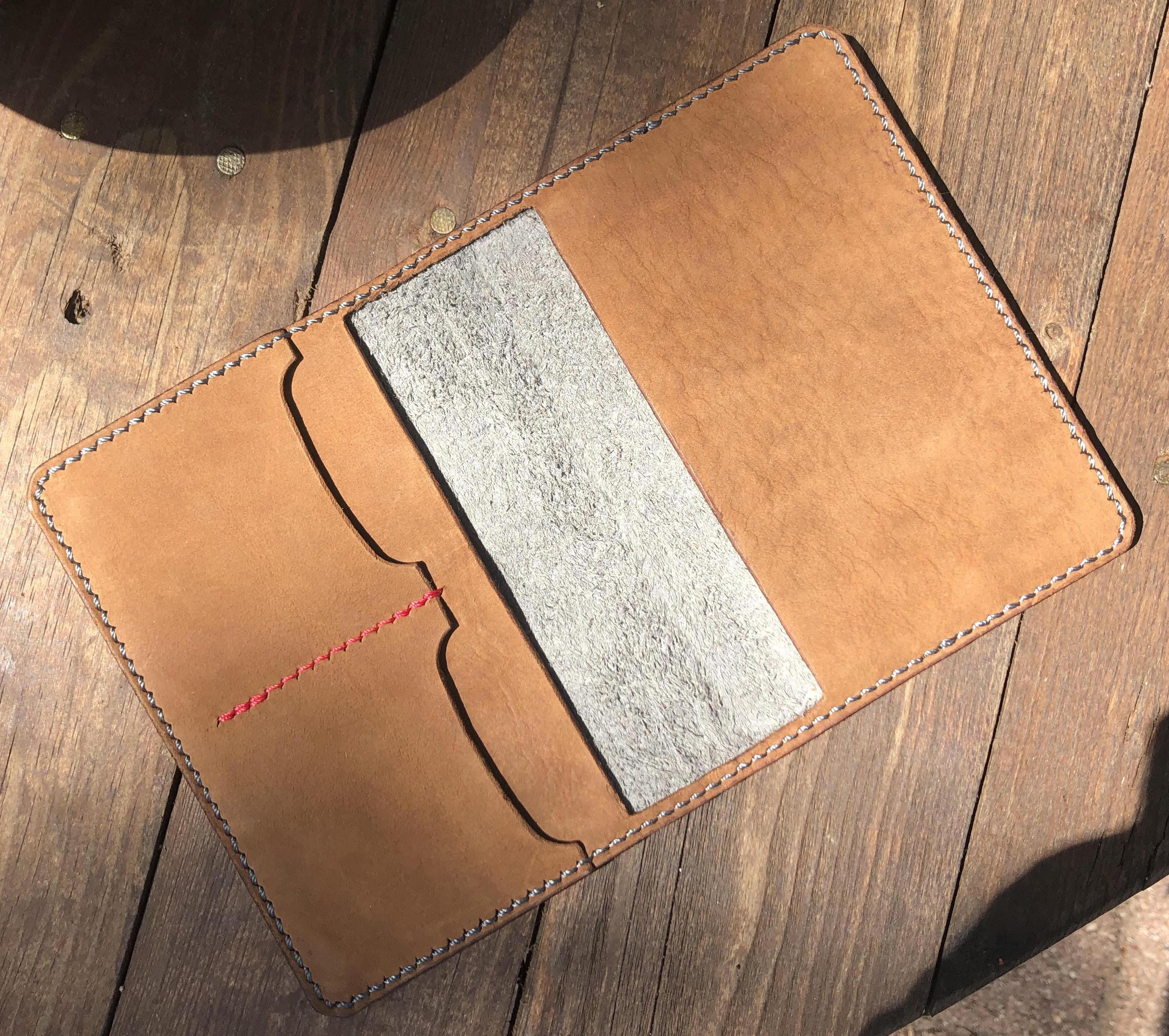 Handmade Minimalist Leather Passport Wallet r/LeatherClassifieds