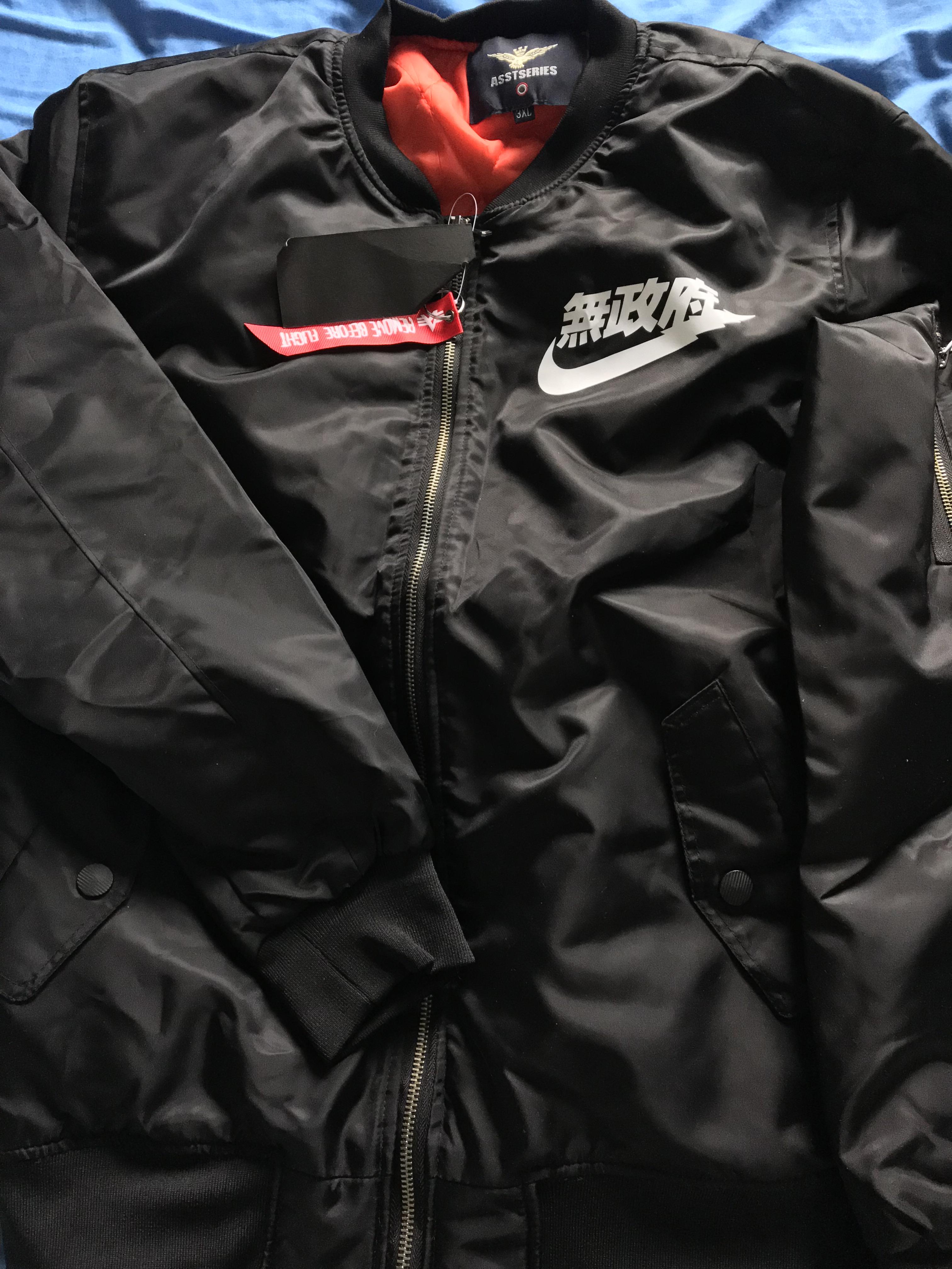 “Nike” Bomber Jacket LPU sellerBlueberry11 r/DHgate