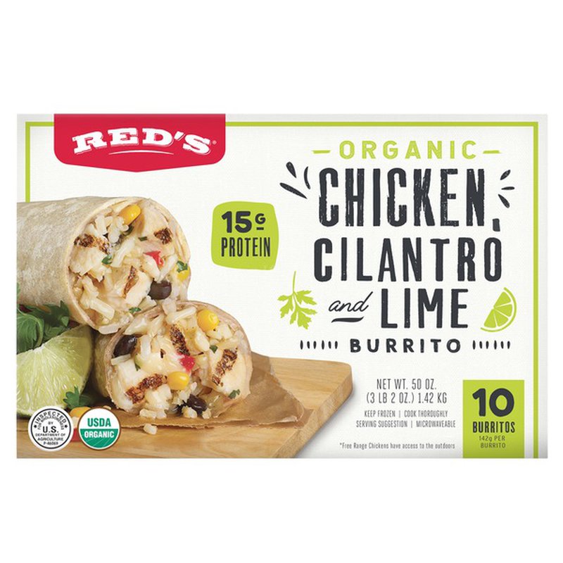 Has anyone tried Red's Chicken Cilantro and Lime Burritos? r/Costco