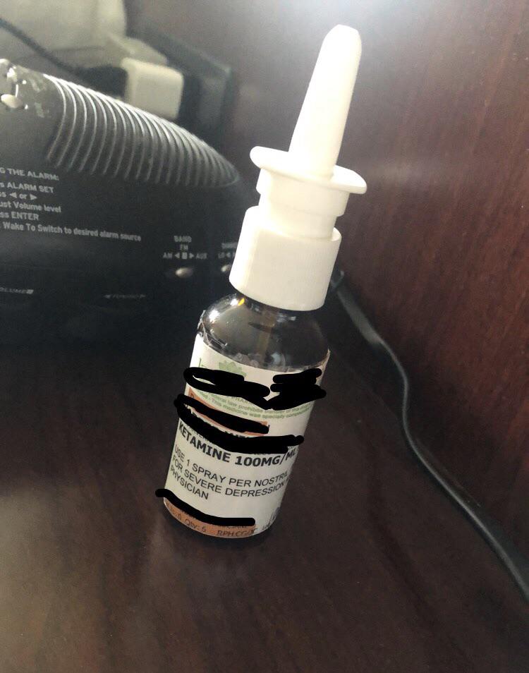 Was told to post this here considering ketamine isn’t obscure but