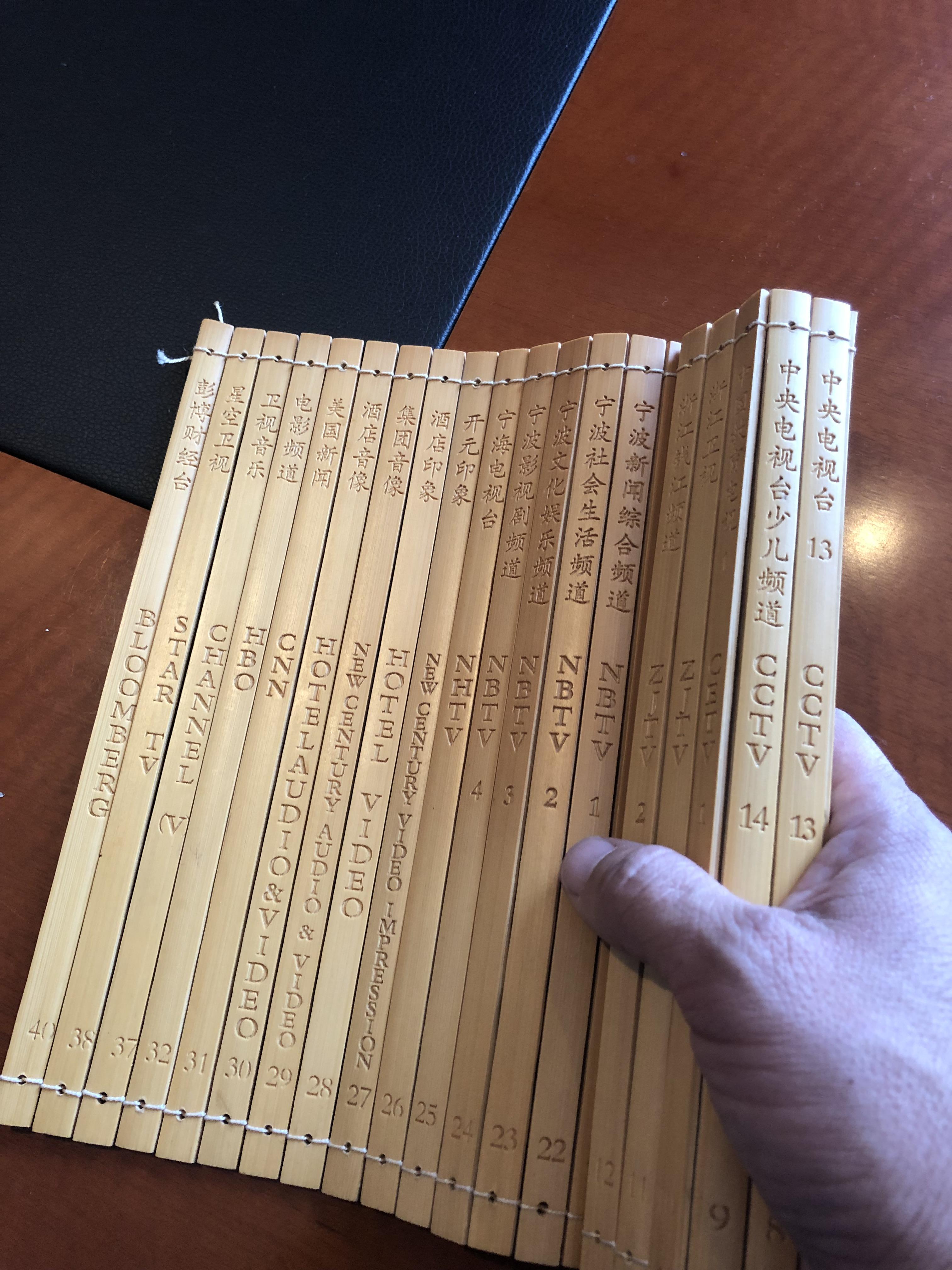 DAANIS Tv Guide For Hotel Rooms