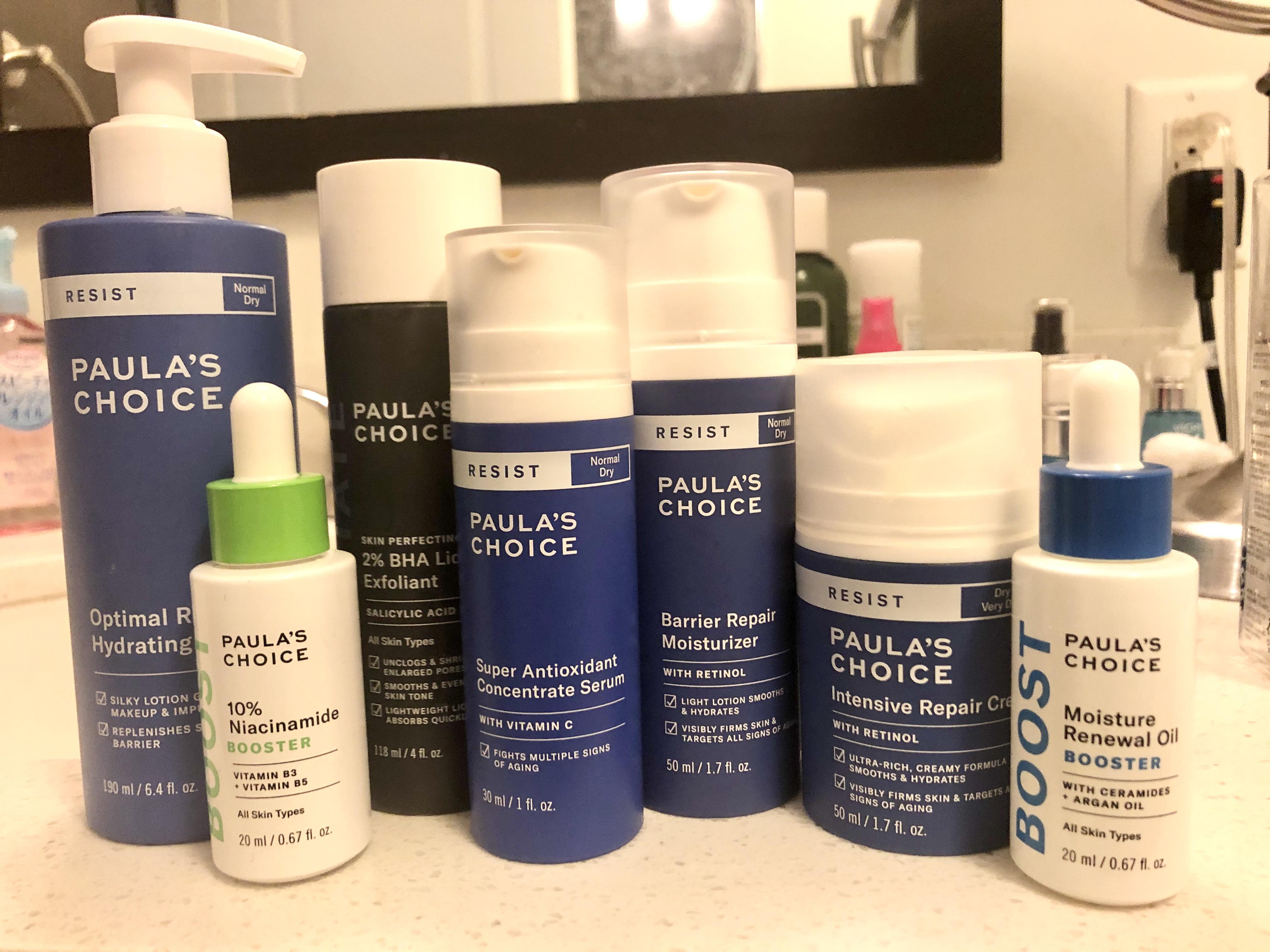 [Review] Paula's Choice Resist line, 2 BHA, and 2 Boosters r