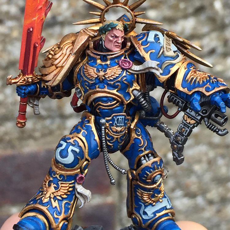My first Primarch is now battleready! r/Ultramarines
