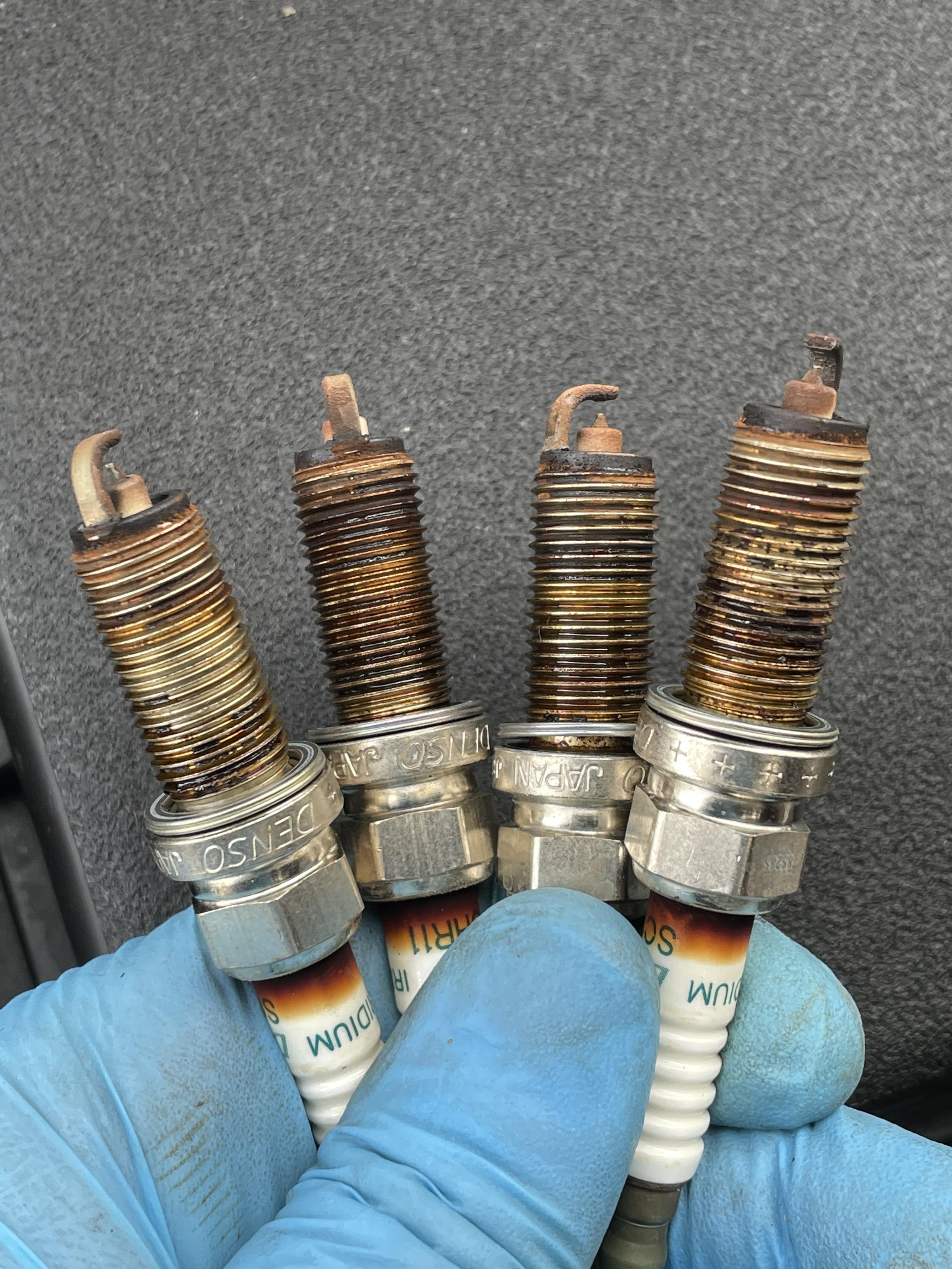 2015 prius (3rd gen) 119,746 miles spark plug question. I changed from