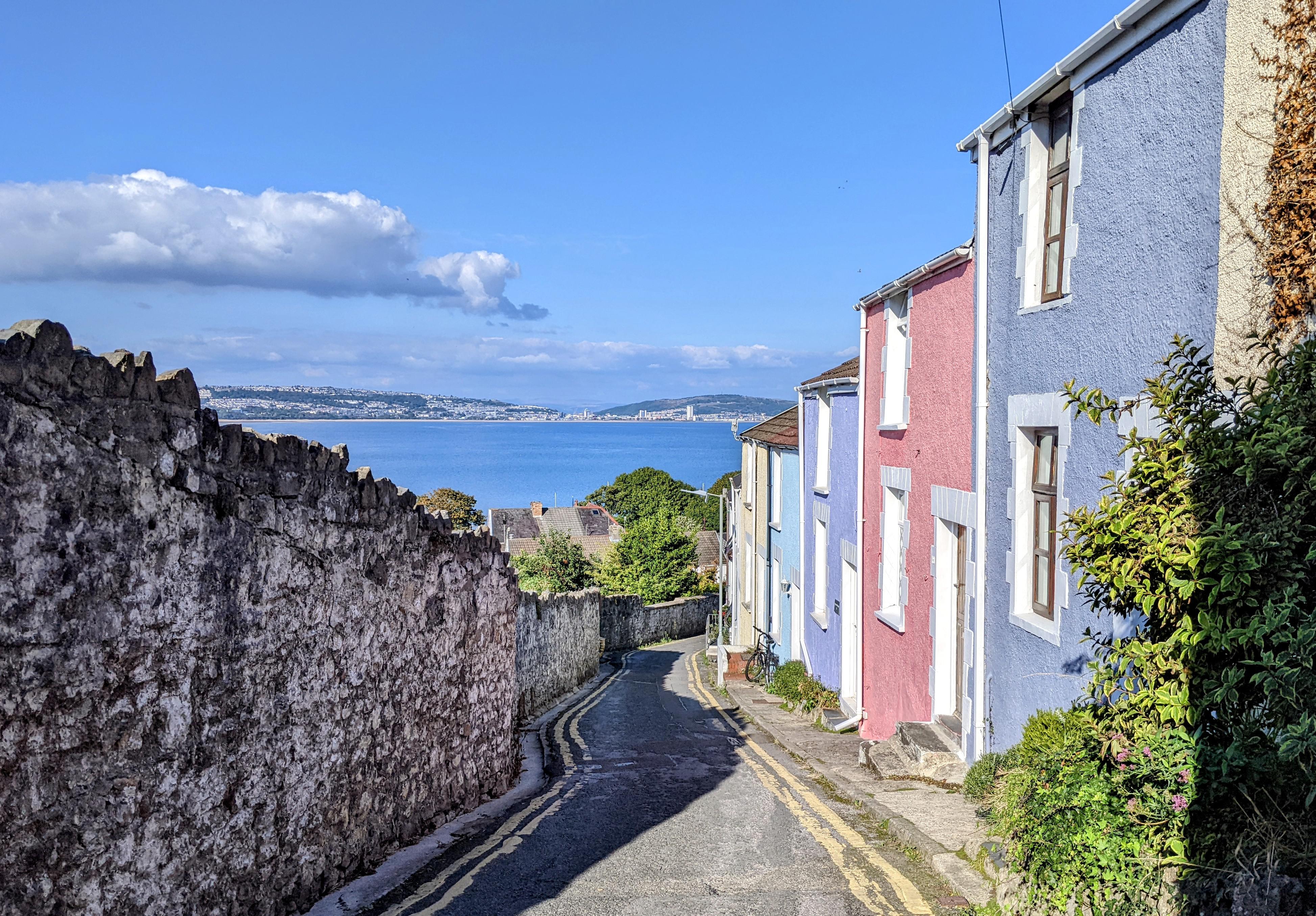 Village Lane old school Mumbles r/swansea