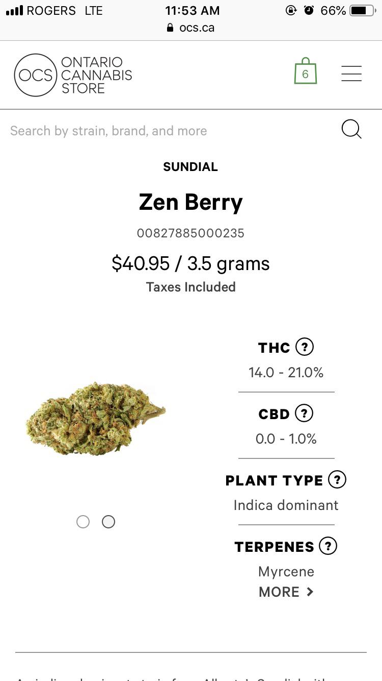 New LP & Product Sundial Zen Berry r/TheOCS