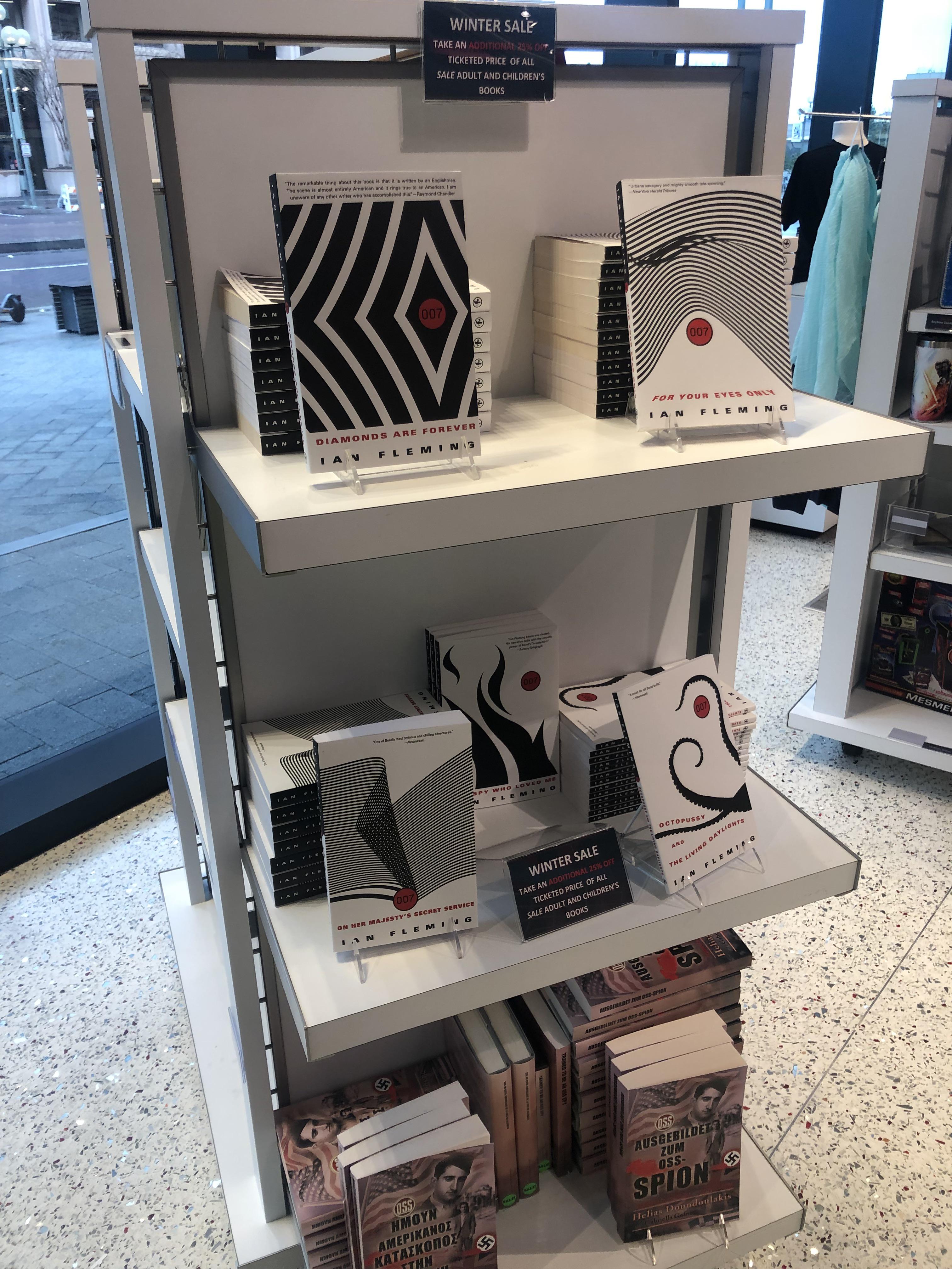 Gift shop at the International Spy Museum, DC. so many real spies