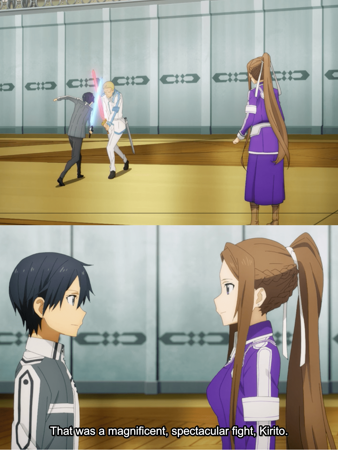 (SAO Alicization Spoiler) One for the History Books r/Animemes