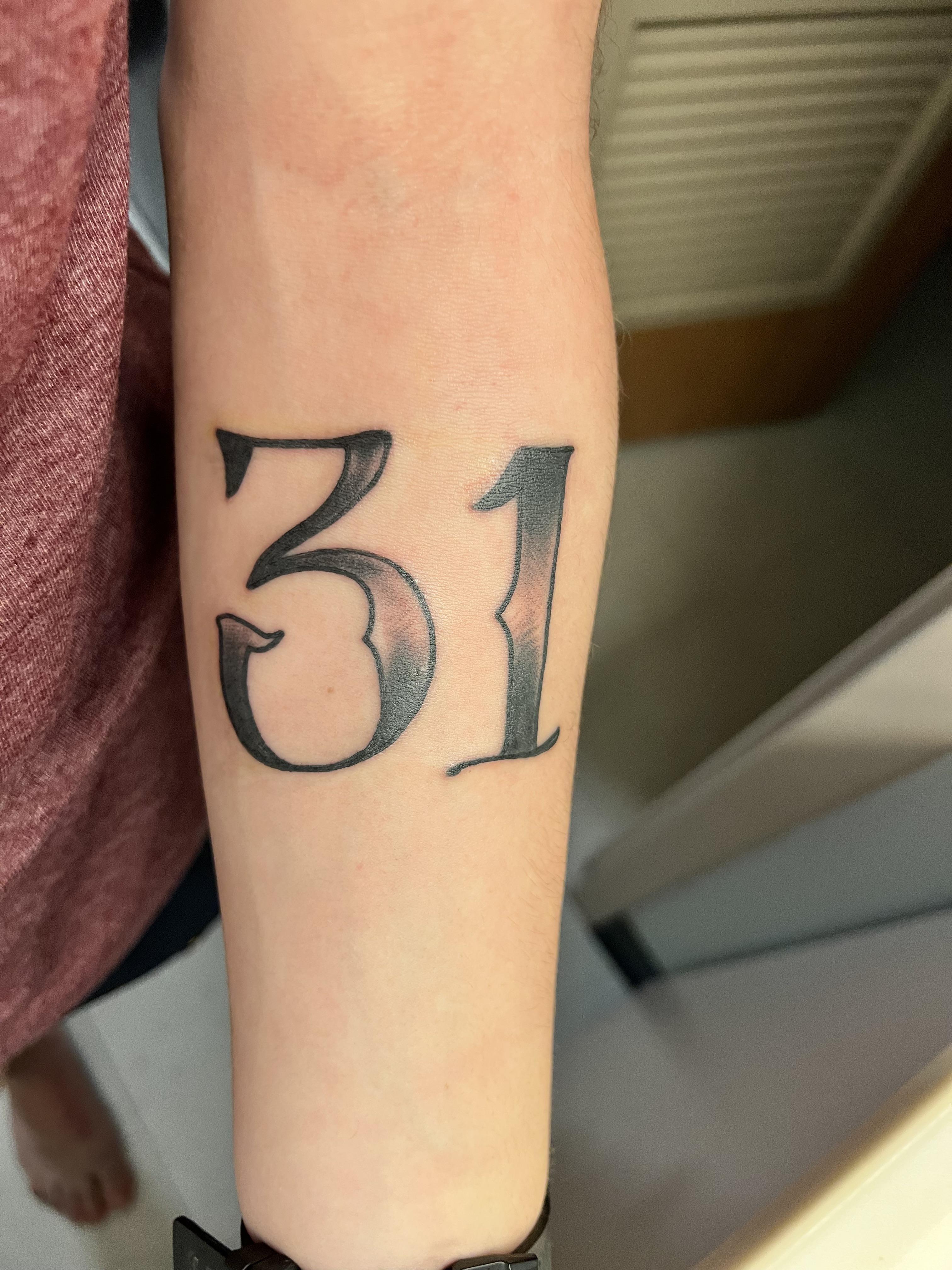 Tattoo Number Fonts 13(06)
