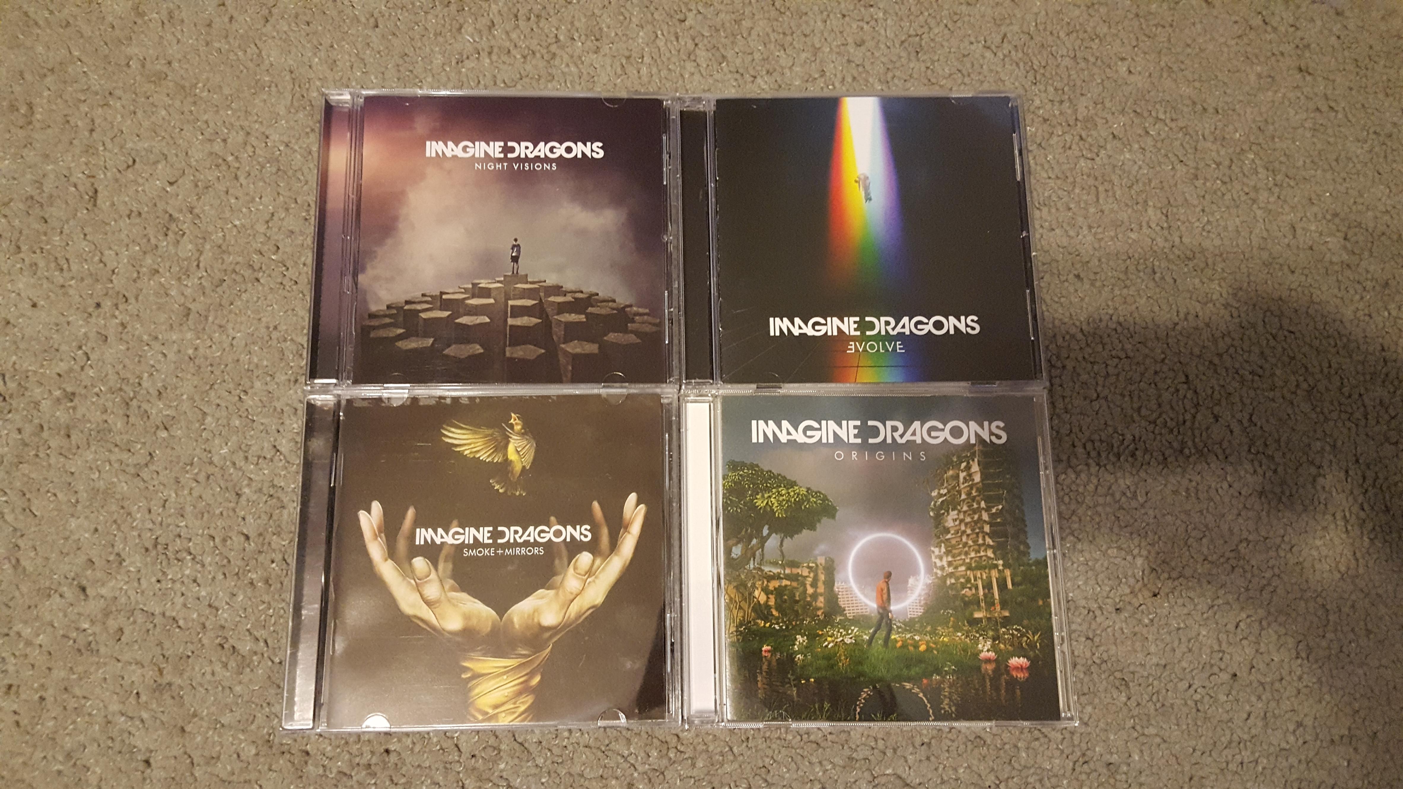 I now have all 4 albums r/imaginedragons