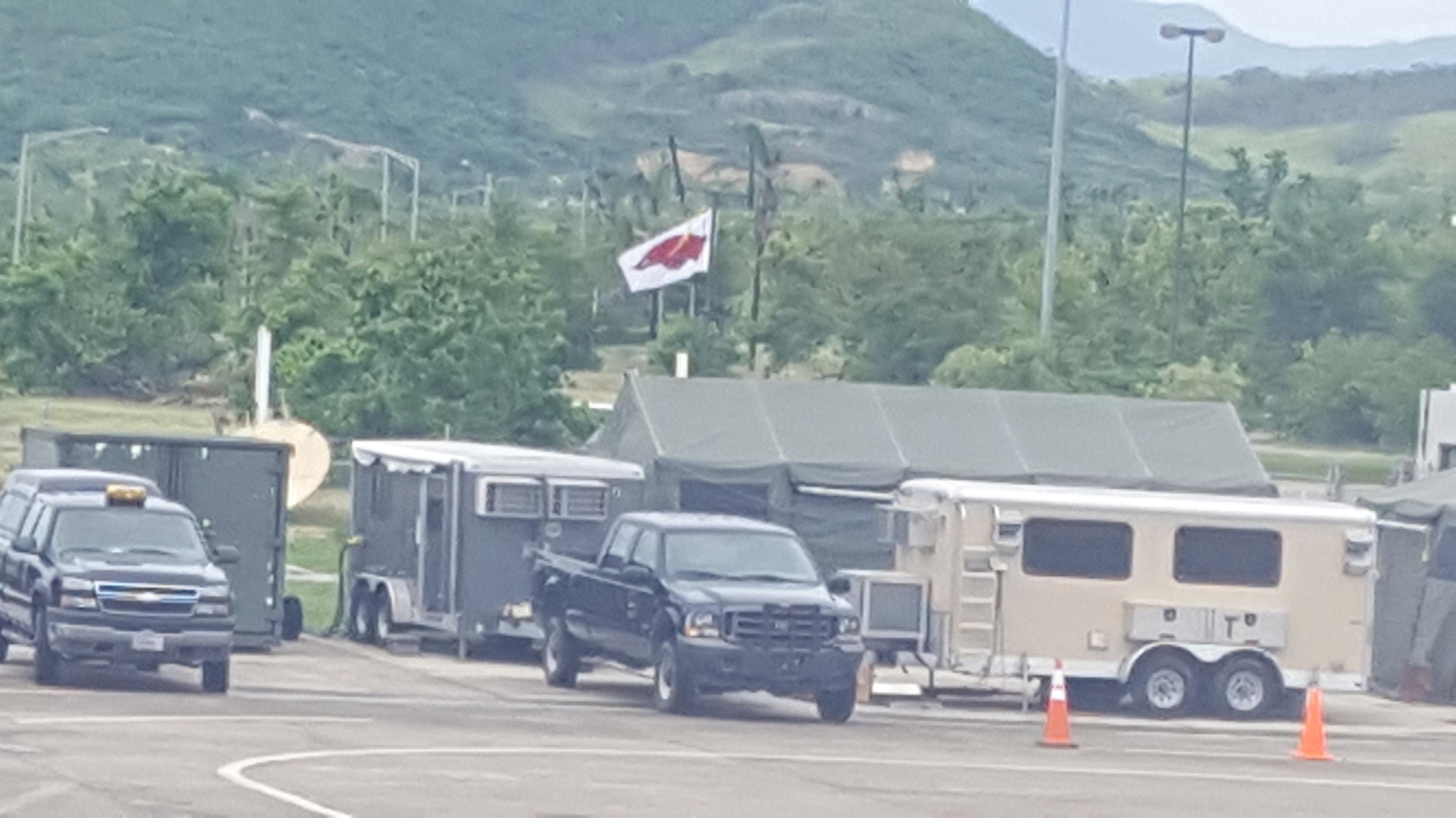 Boarding a flight to NWA I spotted this at Aeropuerto Mercedita, Ponce