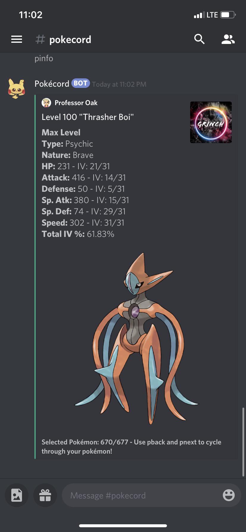 What Form, Nature and Best Moveset is this Deoxys (The attack form is