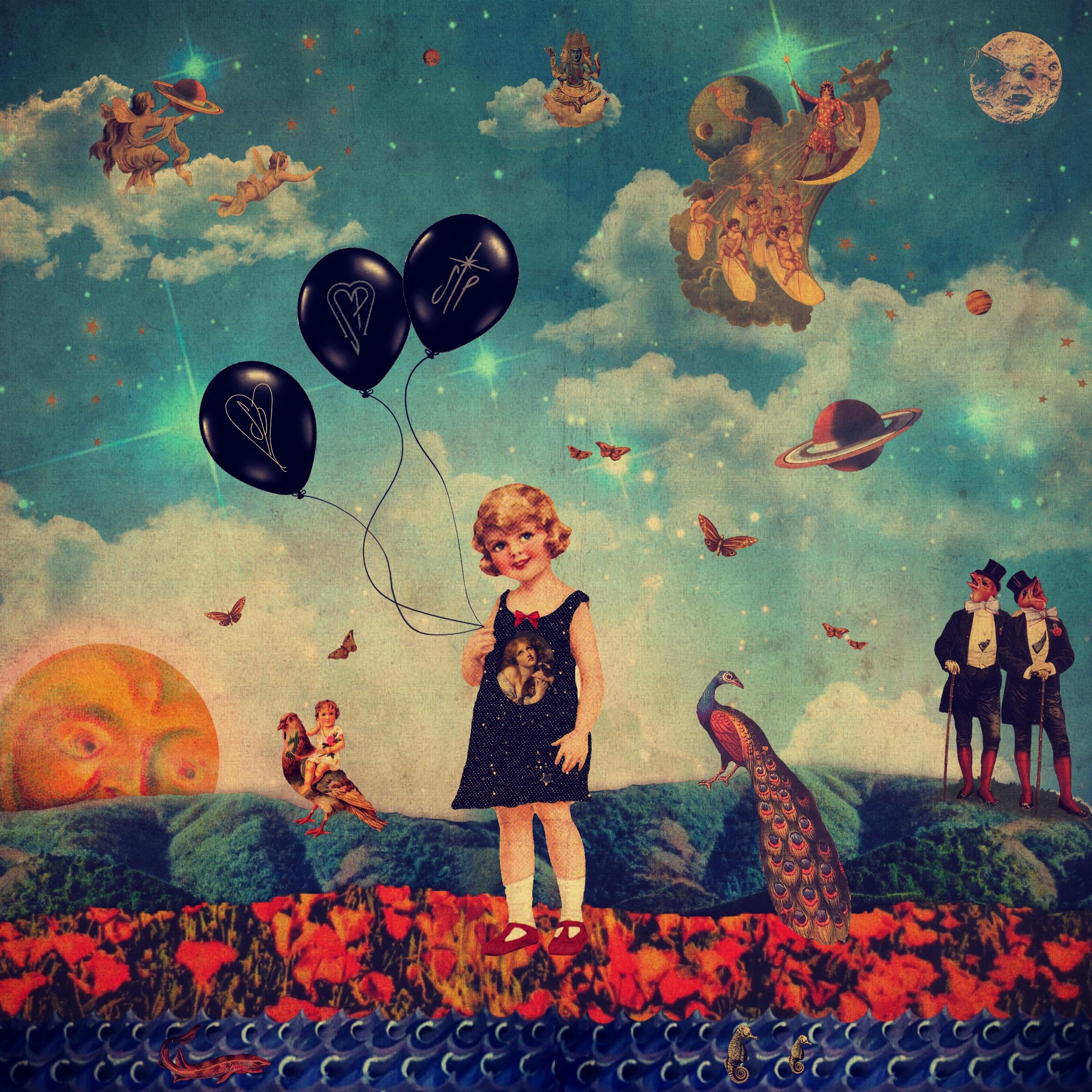 Digital collage art inspired by SP r/SmashingPumpkins