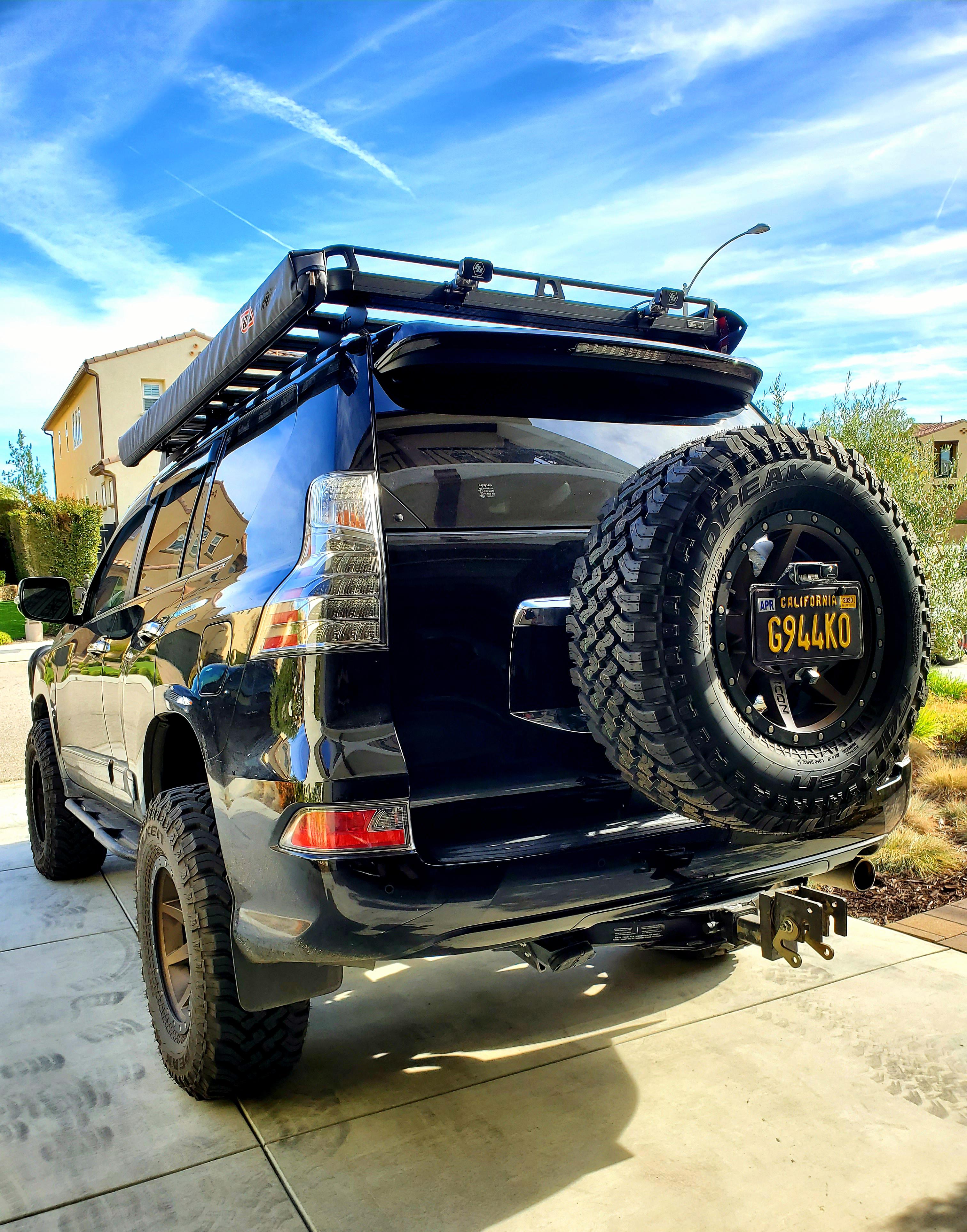 5th wheel / tire mounted r/GXOR