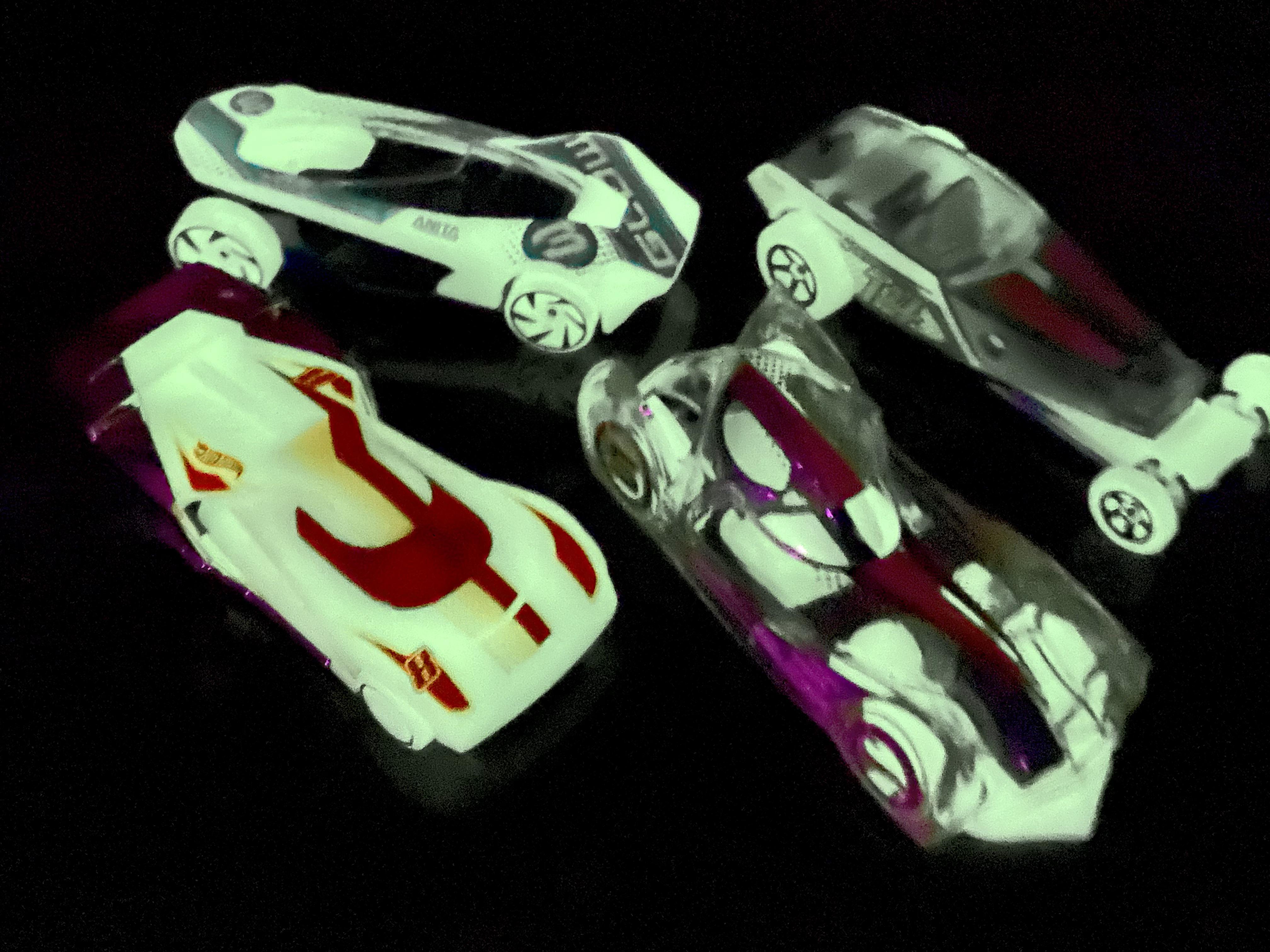 Spoiler alert! This is what those new Hot Wheels glow in the dark cars