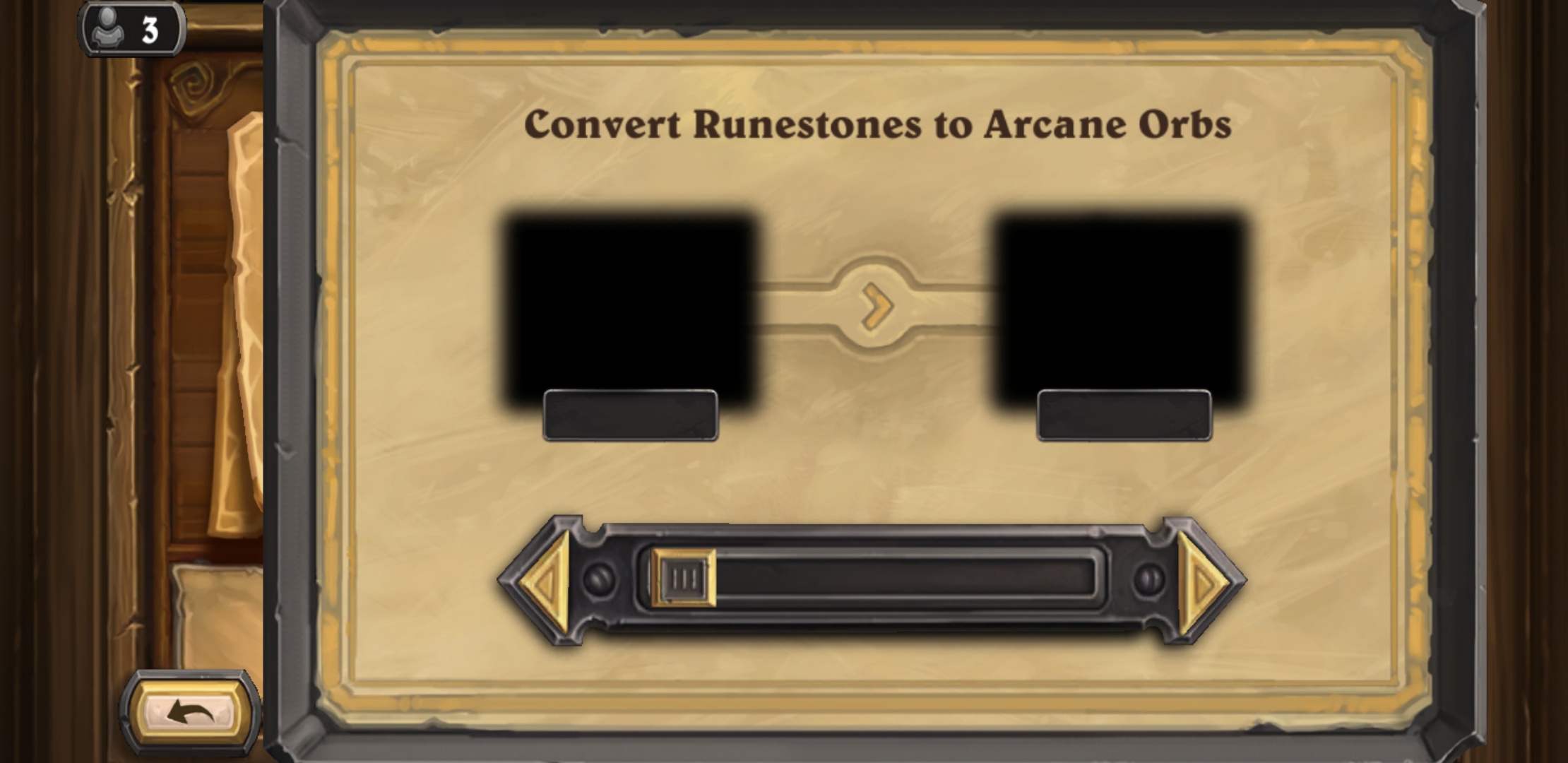 Hearthstone glitched and showed me this menu after a duels match. What
