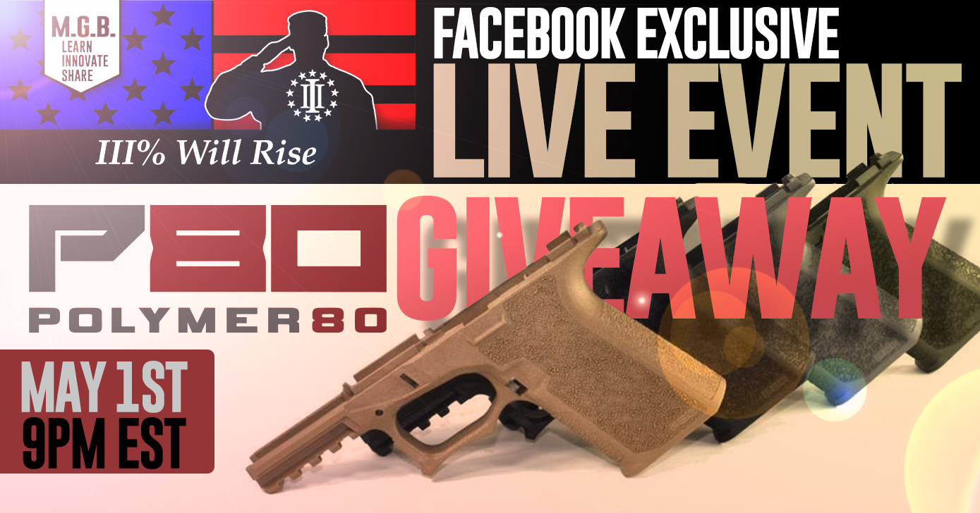 Join Marine Gun Builder Live this Friday May 1st 9pm est. MGB will be