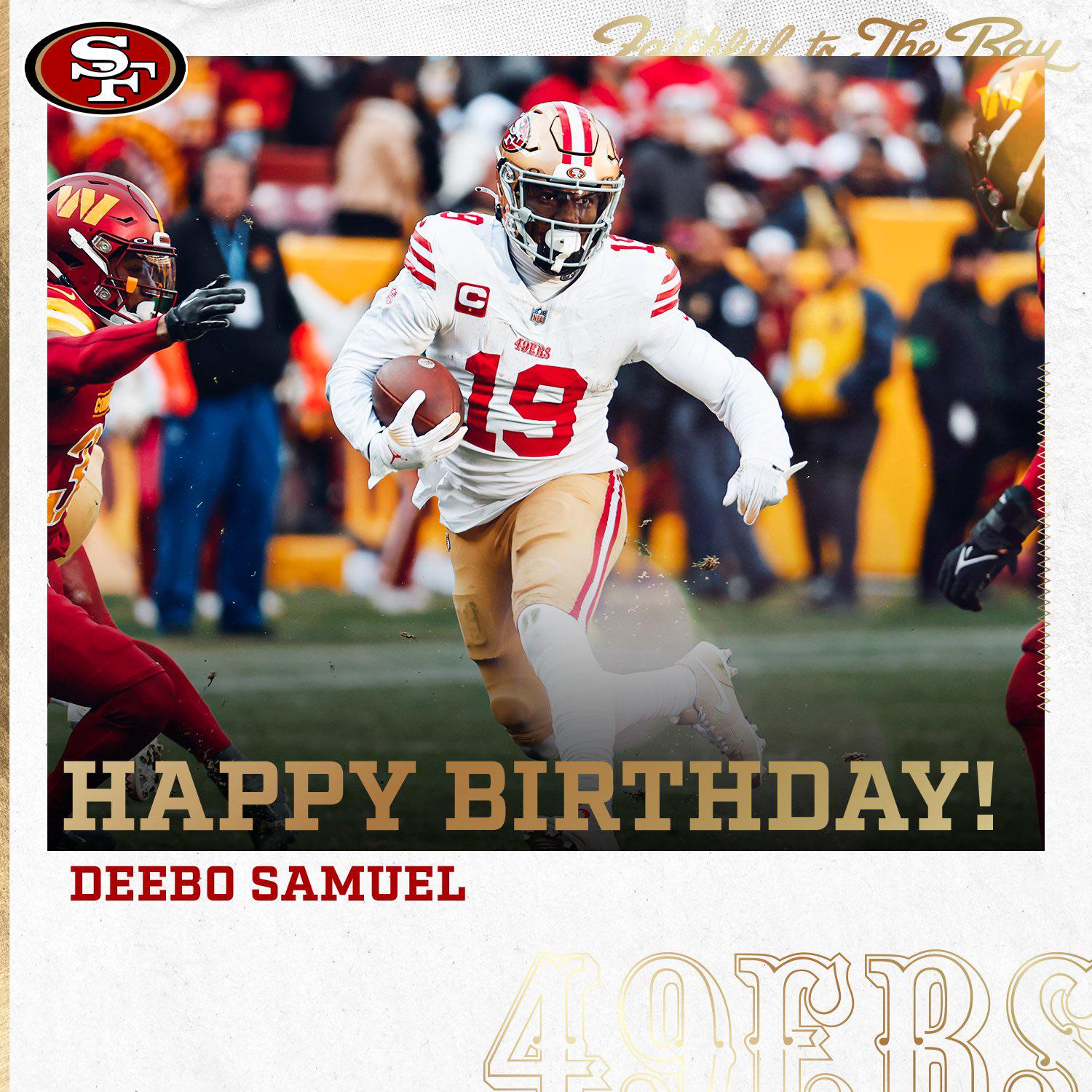 Happy Birthday to Deebo Samuel! r/49ers