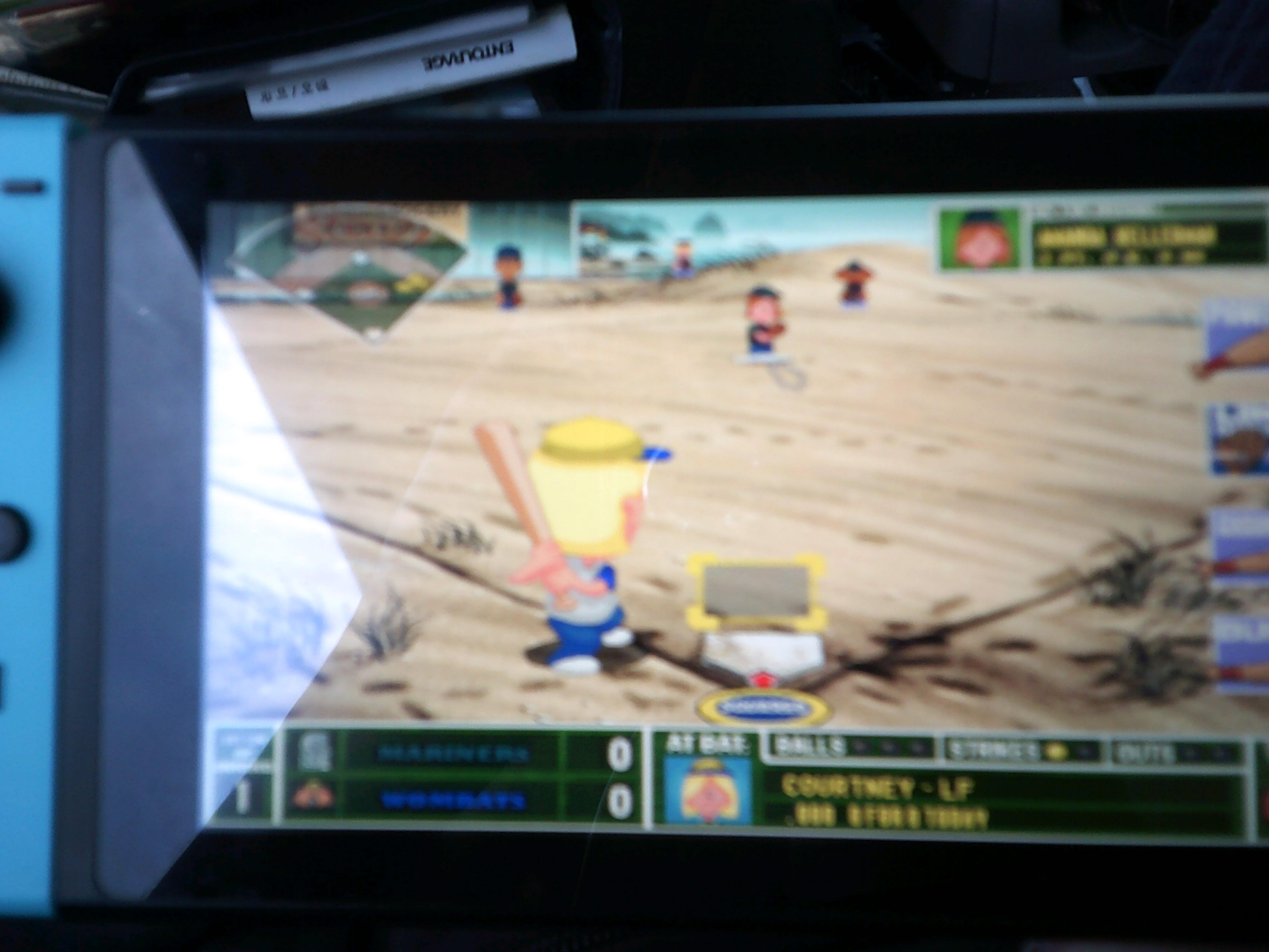 Got Backyard Baseball 2001 running on my Nintendo Switch
