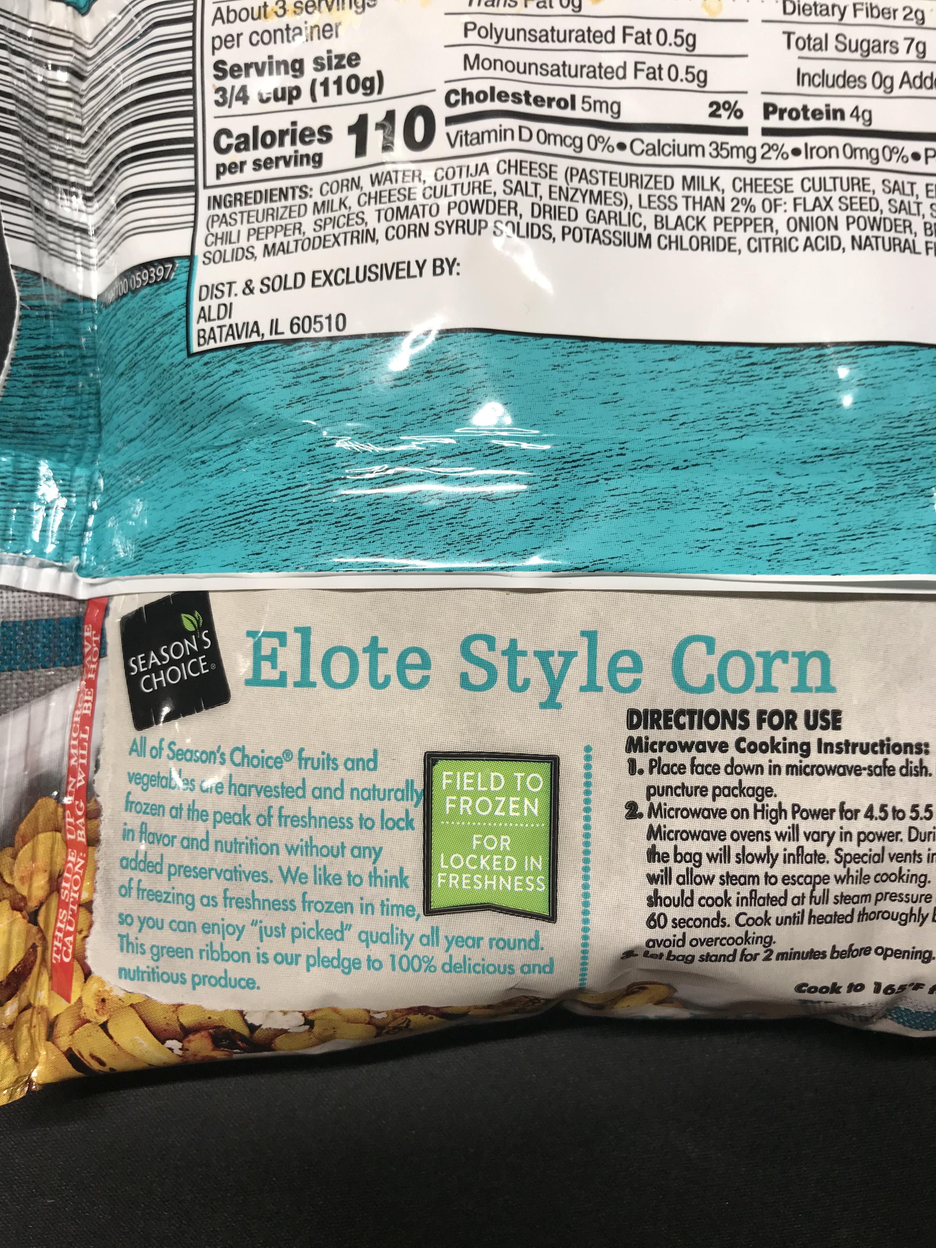 I really do love this product! I had to Google what elote means. I’m