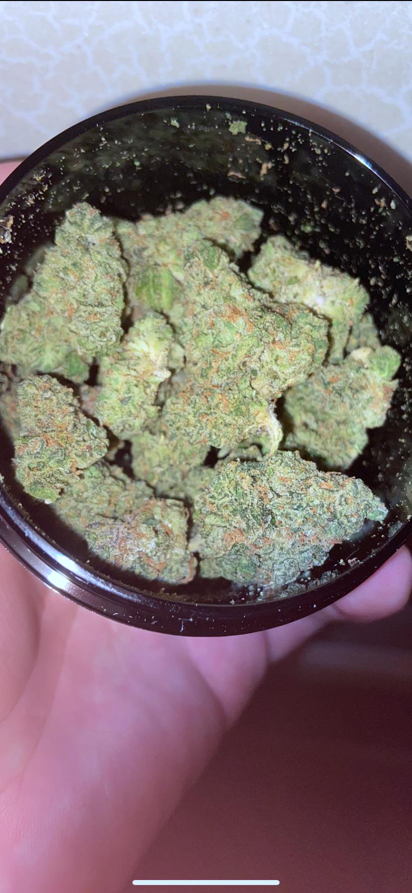 Cherry chem 7g popcorn , def some gas, smells like a new pack of YUGI