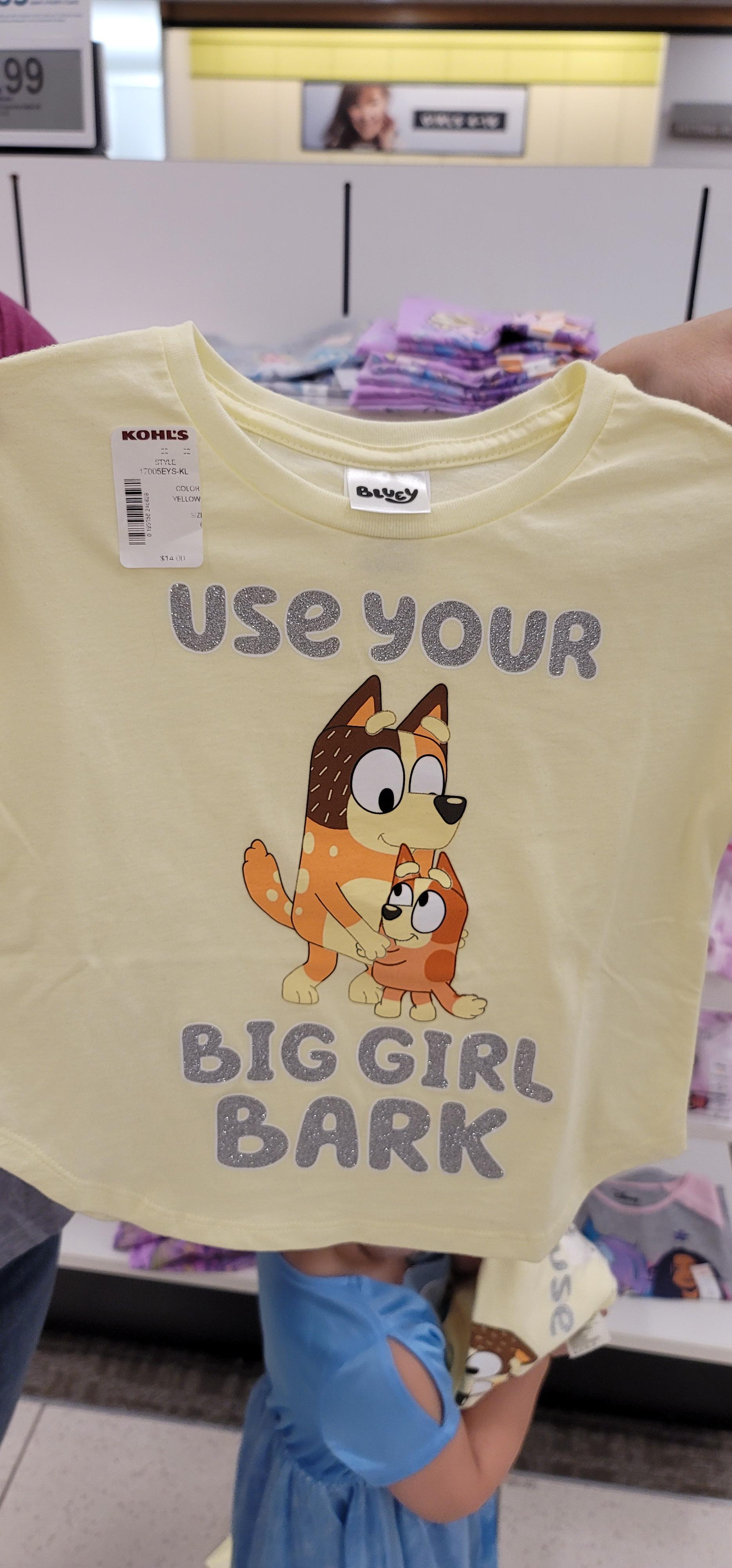 Found this at Covington, WA (USA) Kohl's! r/bluey