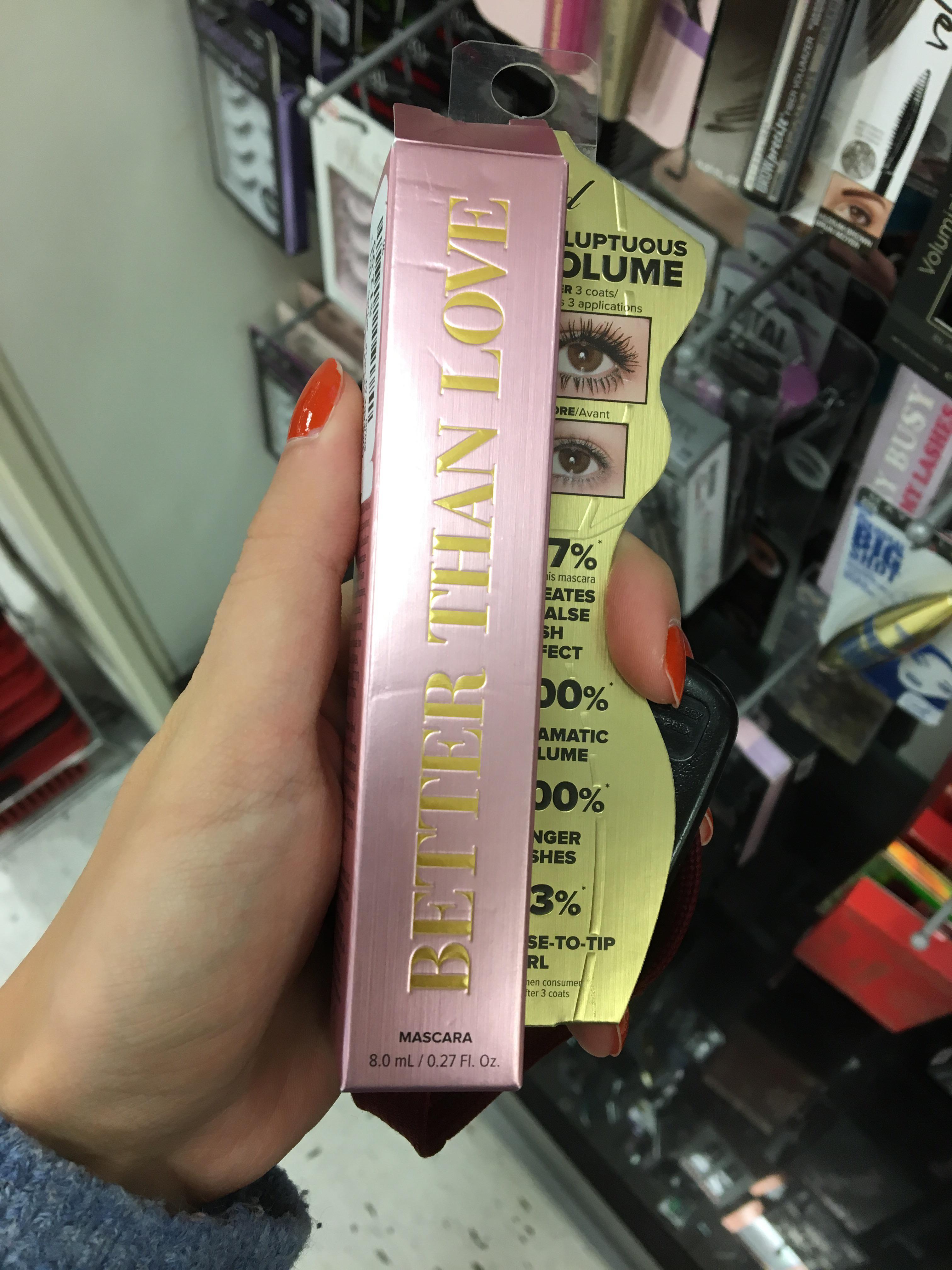 Too Faced sensors their BTS mascara for TJ Maxx r/MakeupAddiction