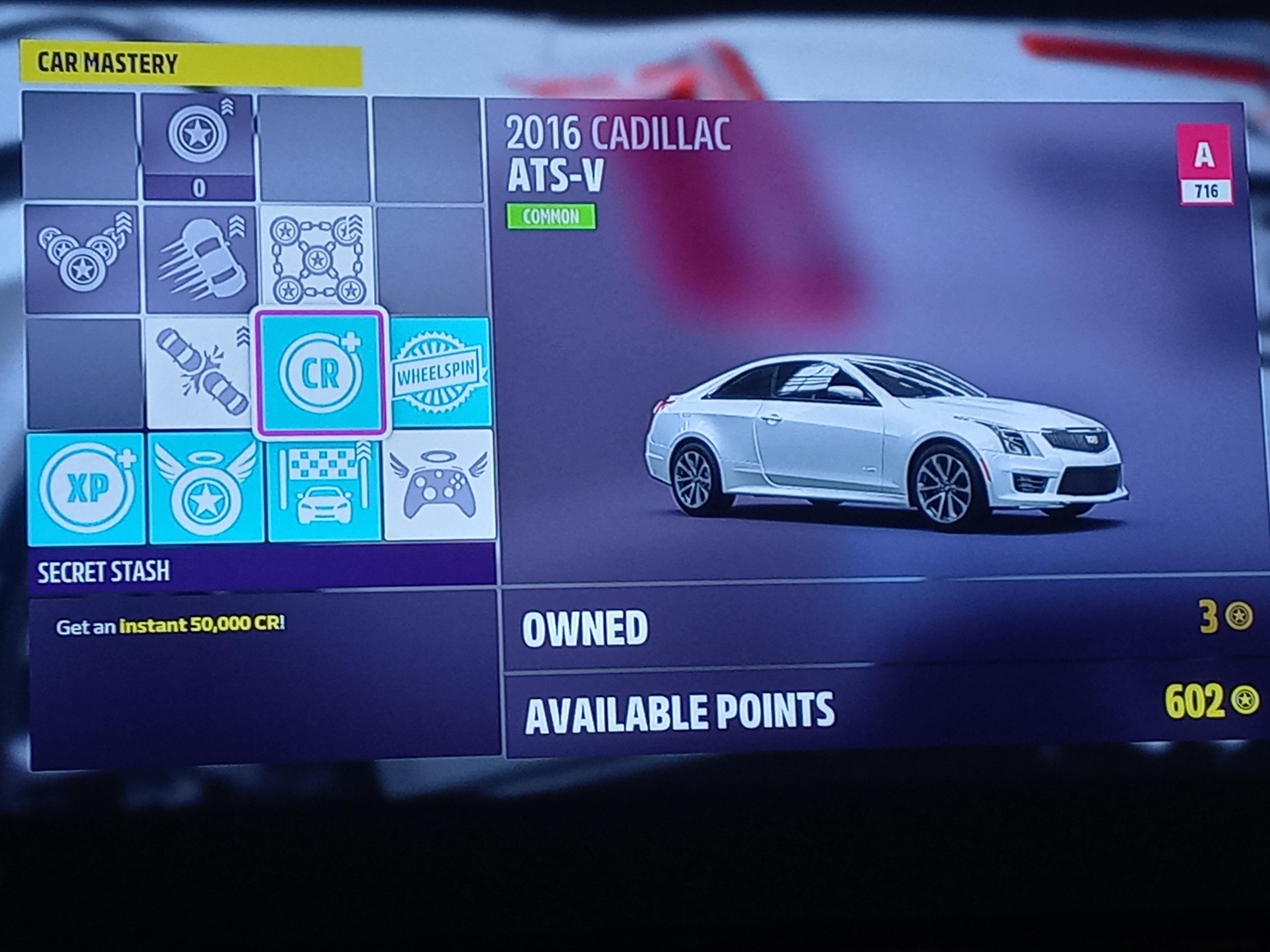 Best car for ws??? Costs 65,000. But with 9 points you get 50,000 cr