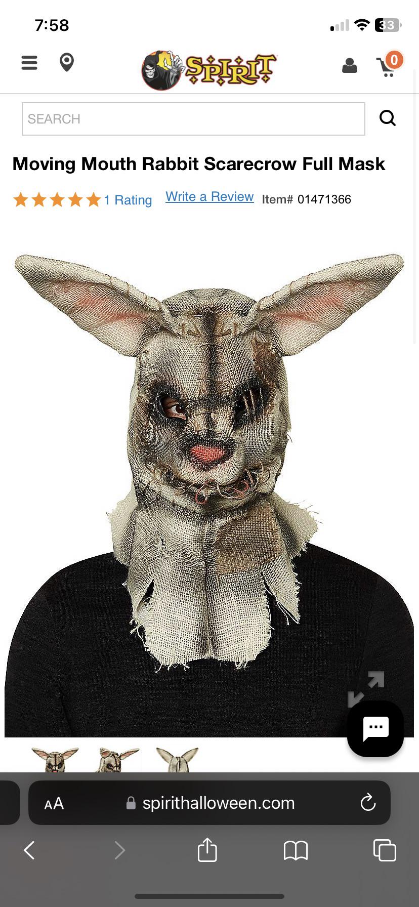 Is this mask gone forever? r/SpiritHalloween