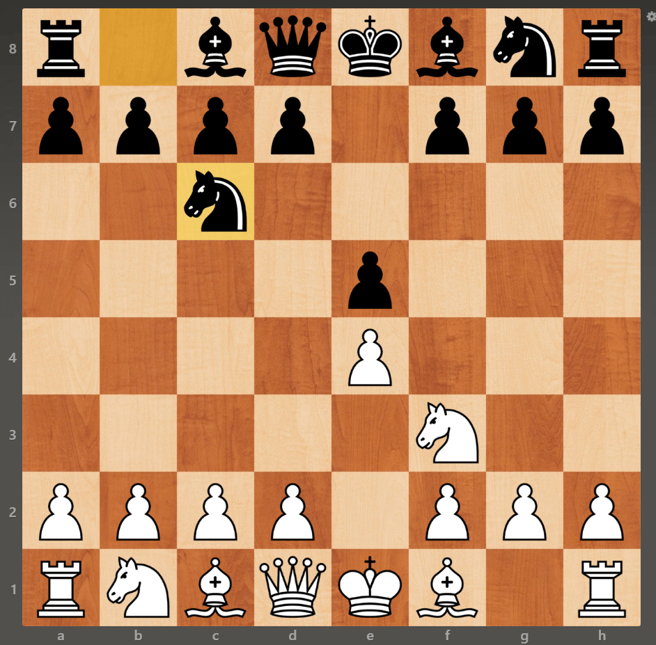 Came across this puzzle on with an interesting move