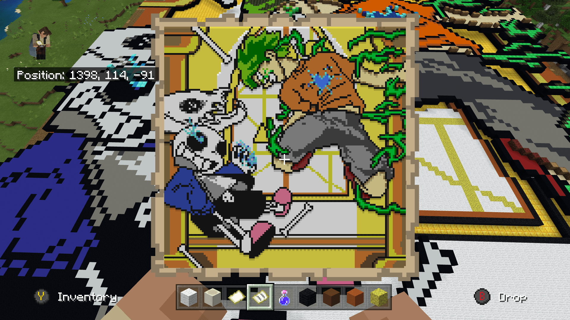 Minecraft Map Art Tutorial