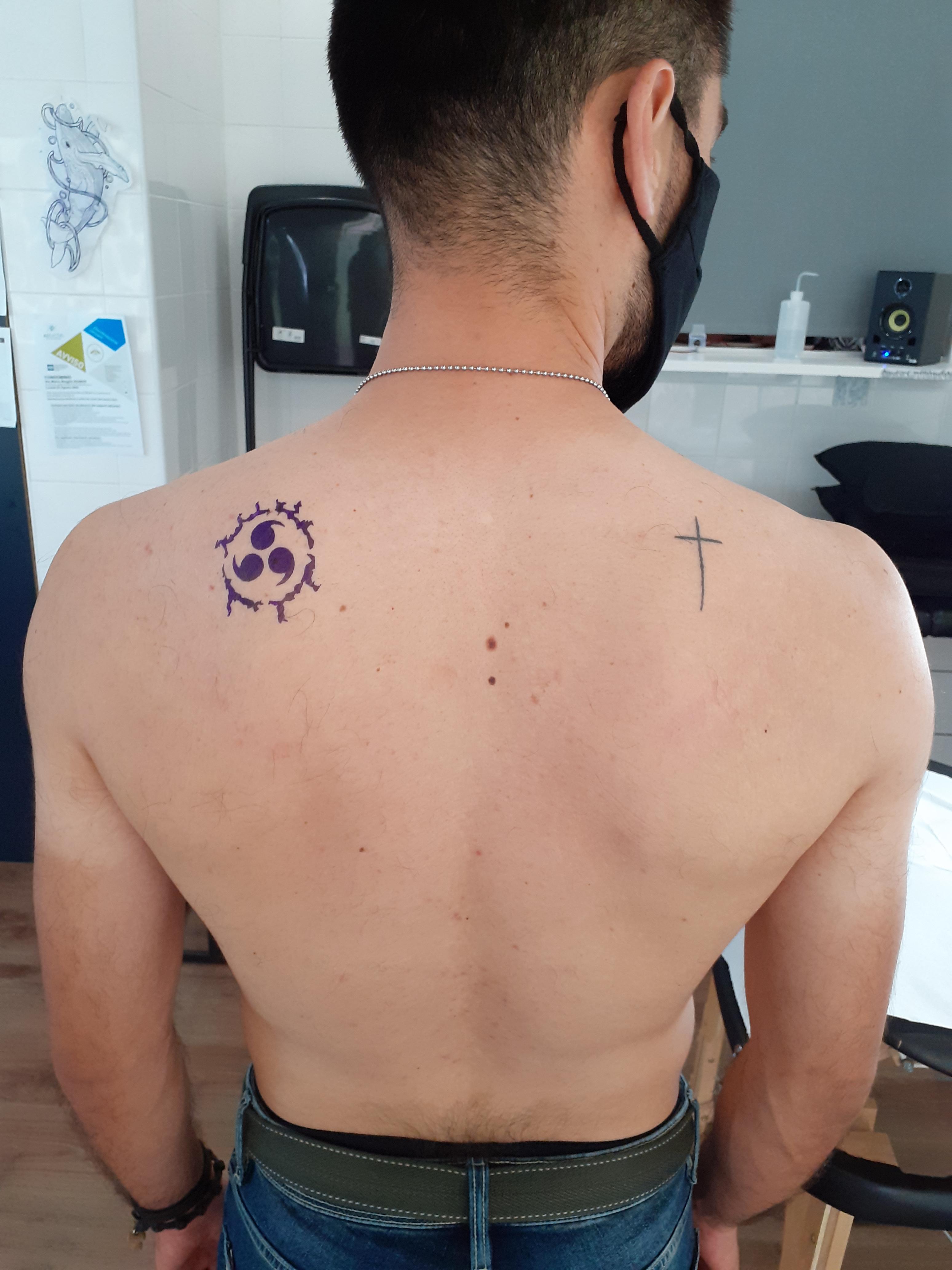 I Got 2 New Tattoos. Sasuke's Course Seal And Naruto's Seal : R/Naruto 4128_x_3096_jpg