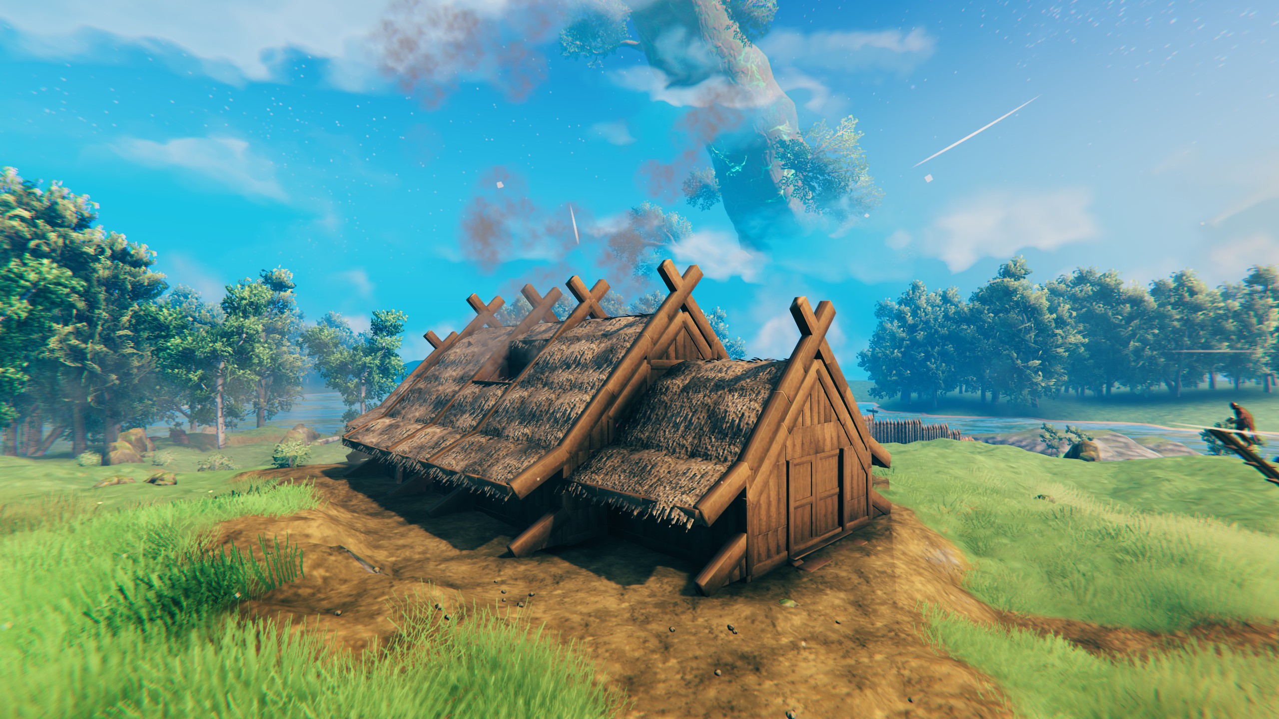 Just built our first Viking Longhouse! ) r/valheim