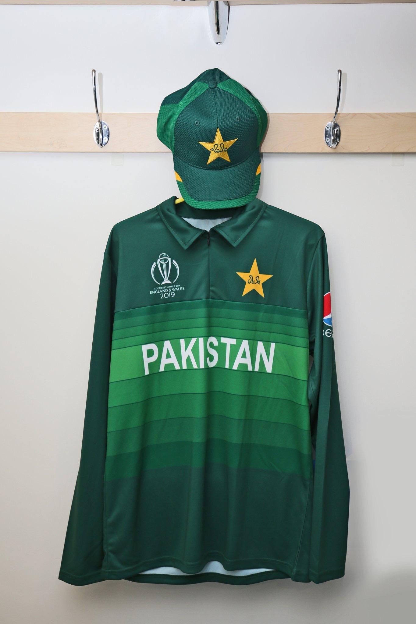 Pakistan's 2019 World Cup Kit unveiled r/Cricket