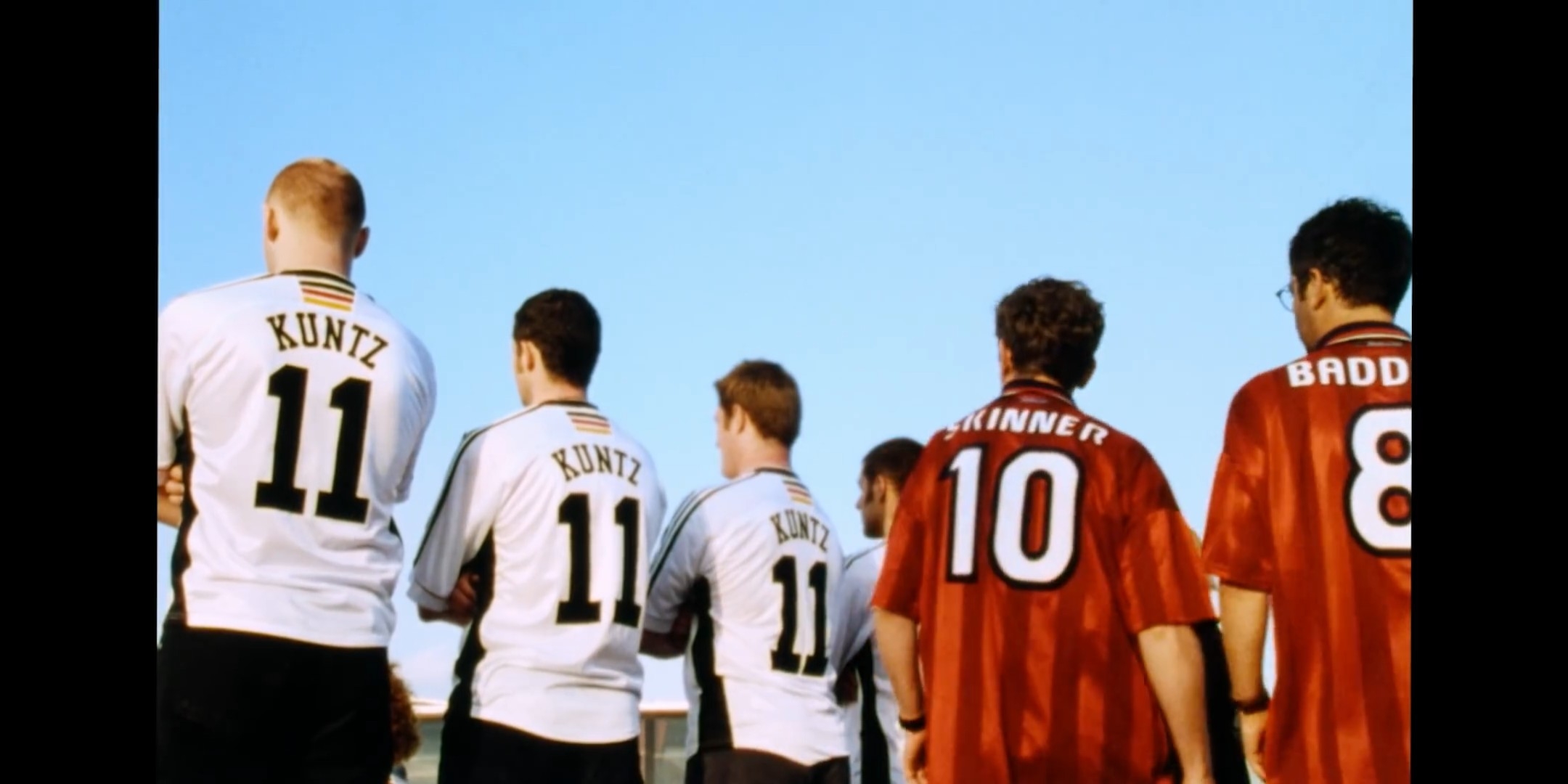 German here, just watched the 'Football's coming home' music video