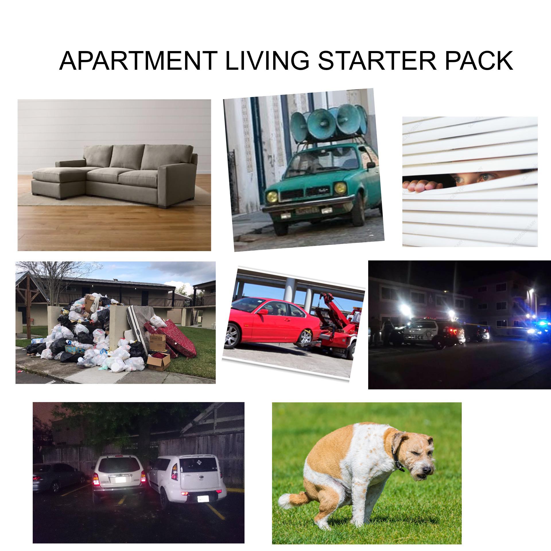 Apartment living starter pack starterpacks